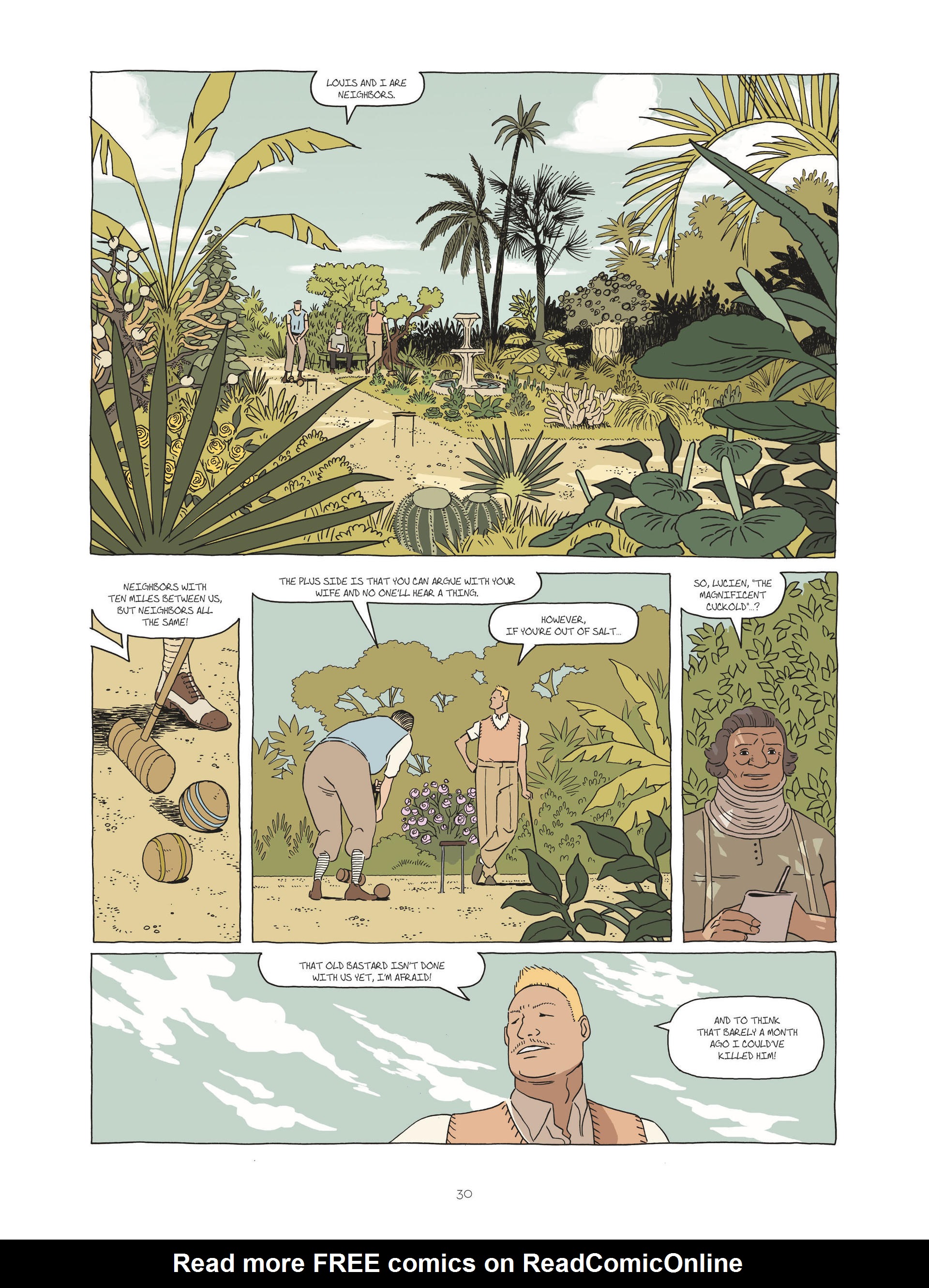 Read online Zidrou-Beuchot's African Trilogy comic -  Issue # TPB 2 - 30