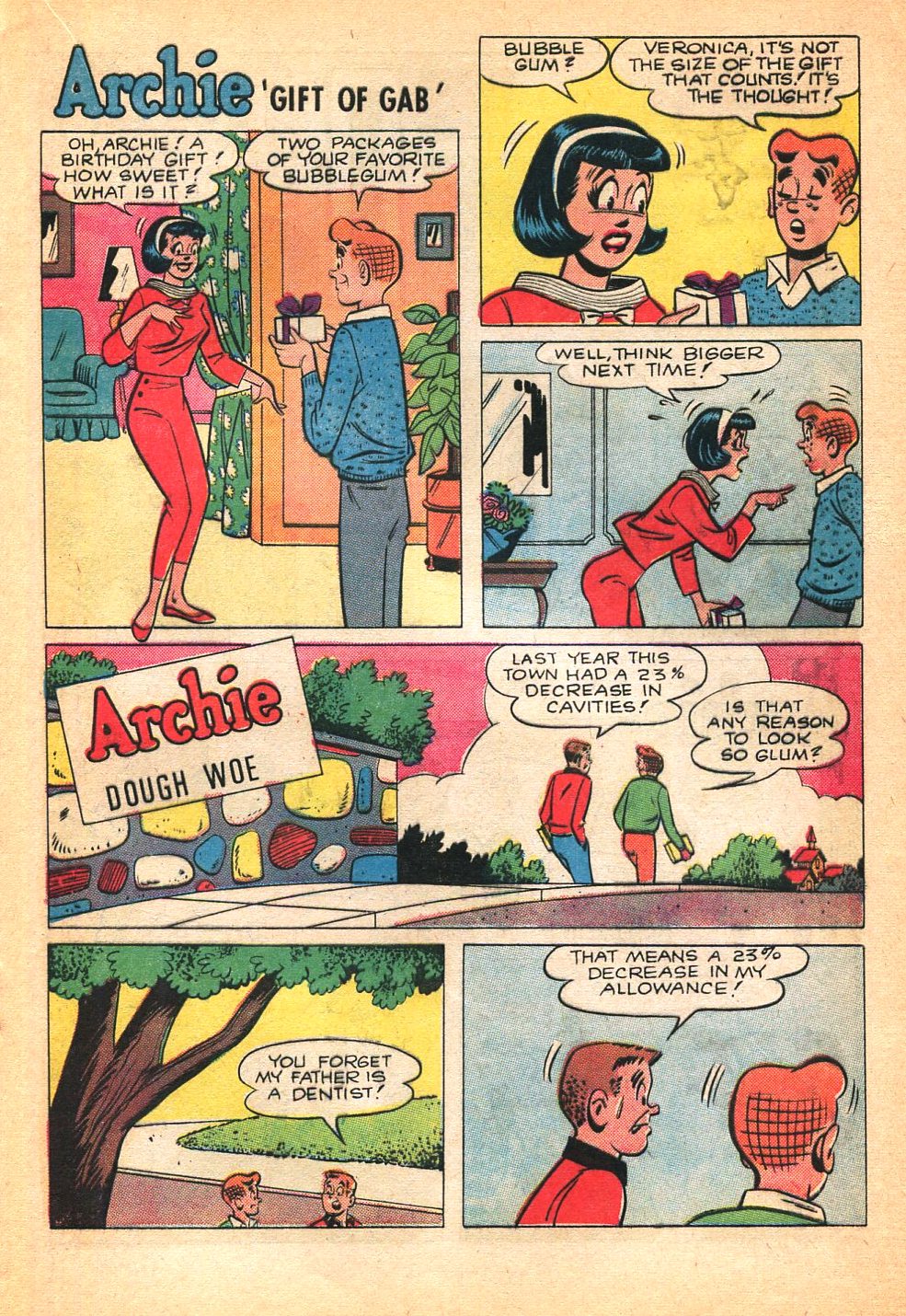 Read online Archie's Joke Book Magazine comic -  Issue #90 - 17