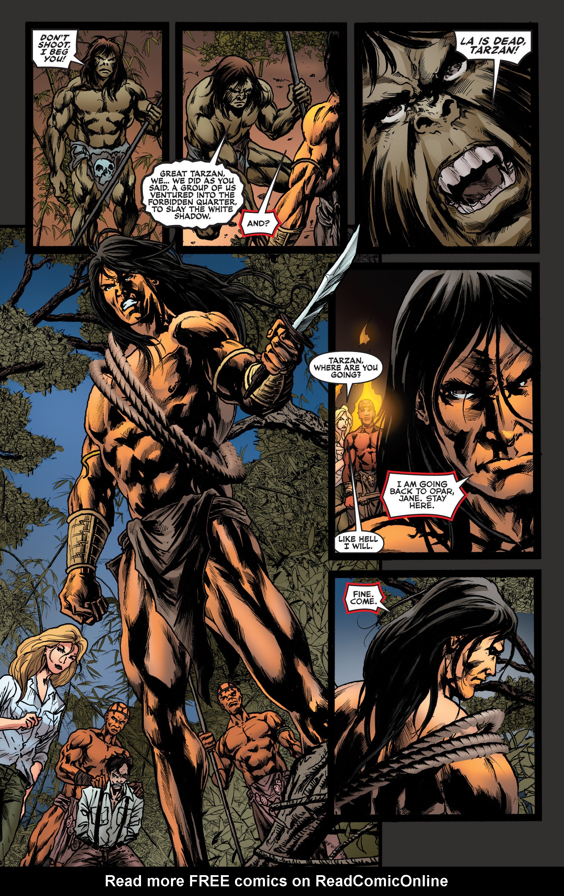 Read online Lord Of The Jungle (2012) comic -  Issue #15 - 8