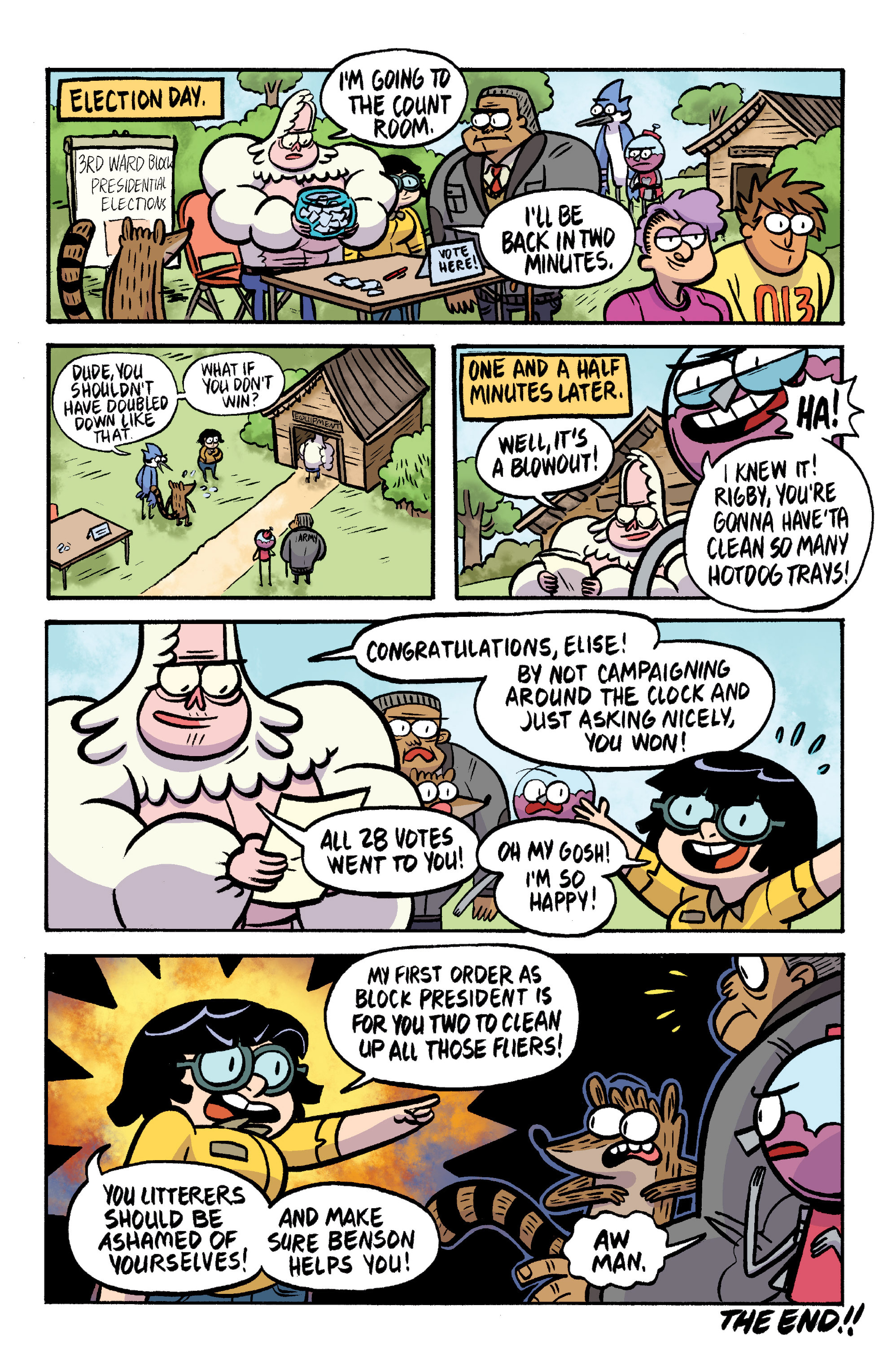 Read online Regular Show comic -  Issue #17 - 24