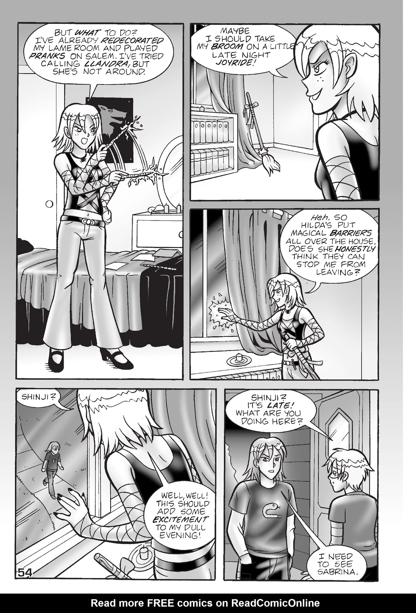 Read online Sabrina the Teenage Witch: The Magic Within comic -  Issue # TPB 4 (Part 1) - 55