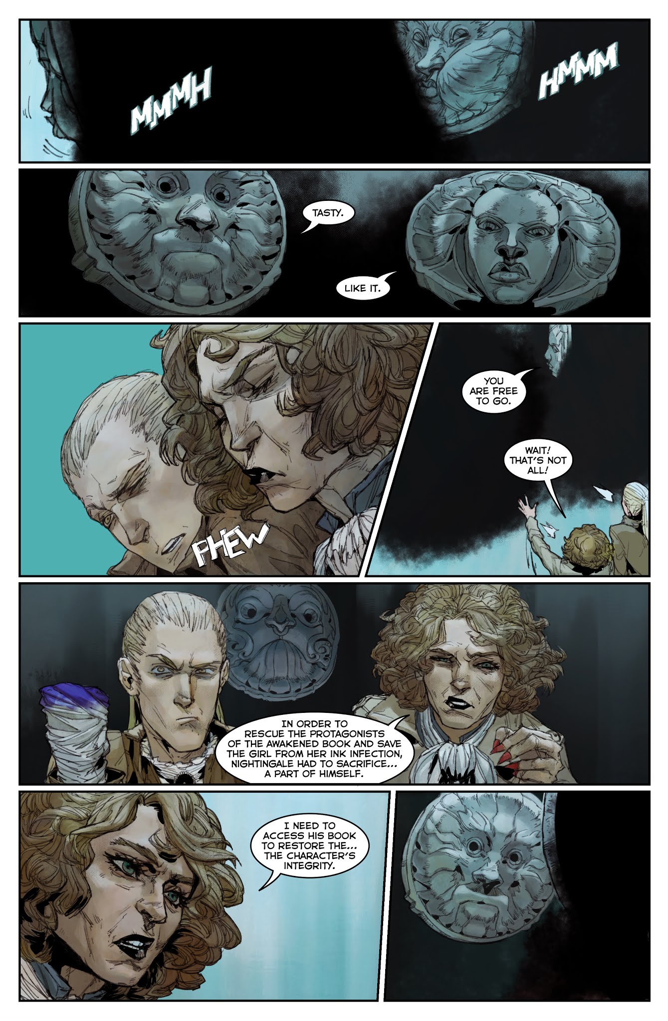 Read online Exlibrium comic -  Issue #12 - 8