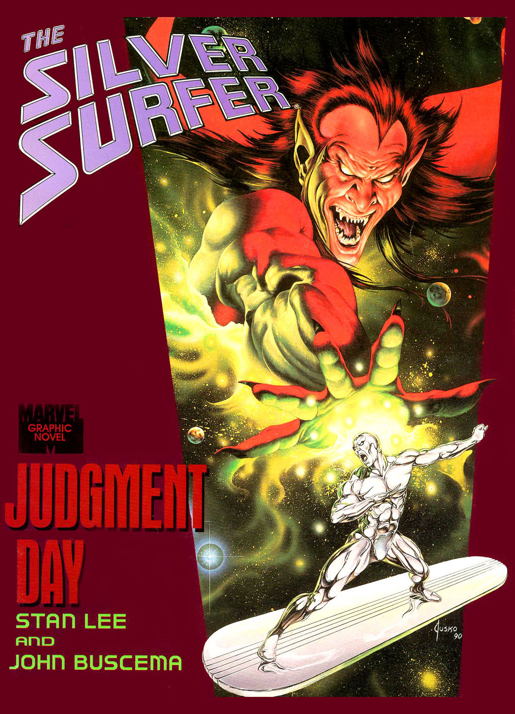Read online Marvel Graphic Novel comic -  Issue #38 - Silver Surfer - Judgment Day - 1