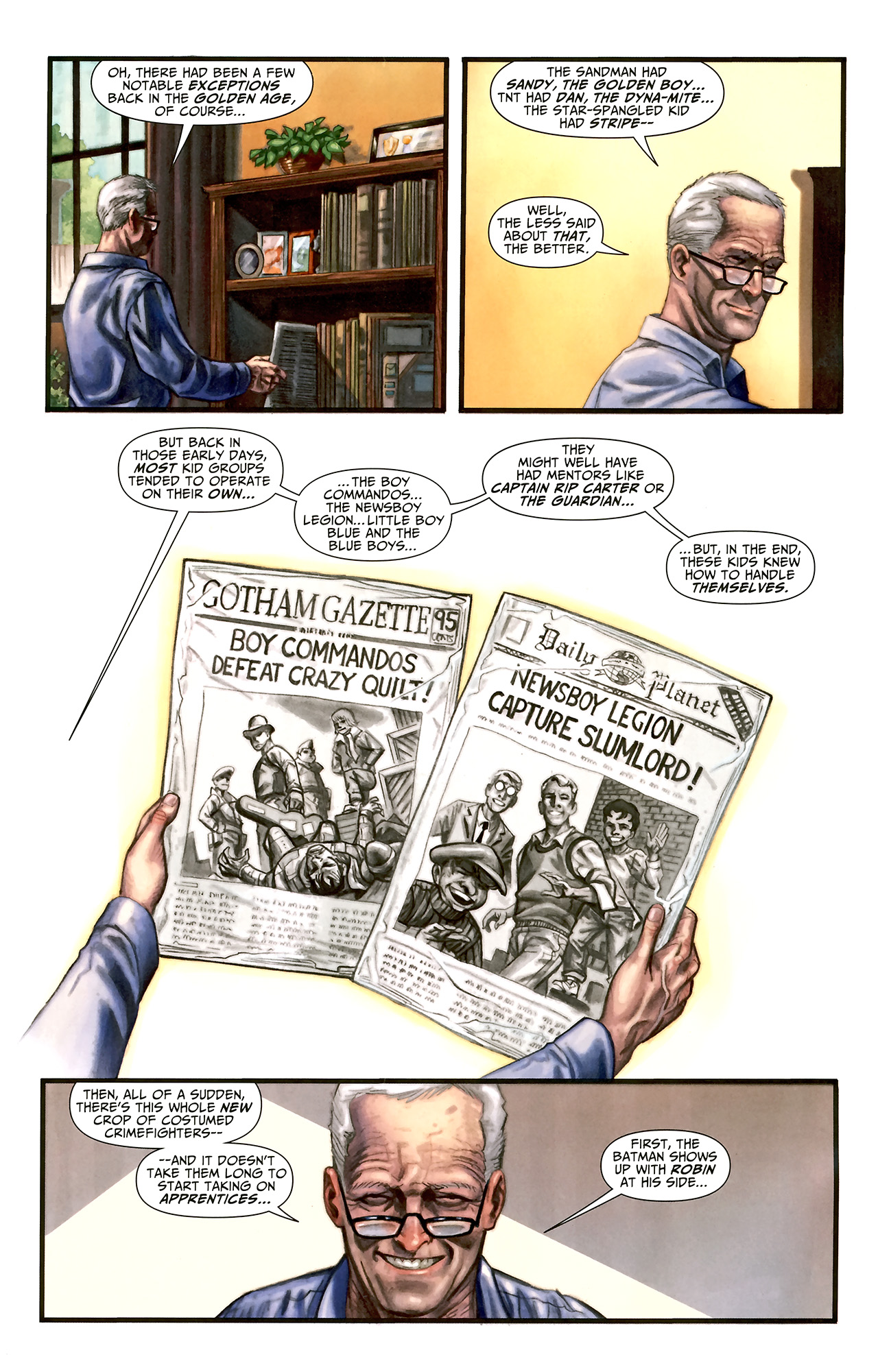 Read online DCU: Legacies comic -  Issue #4 - 4