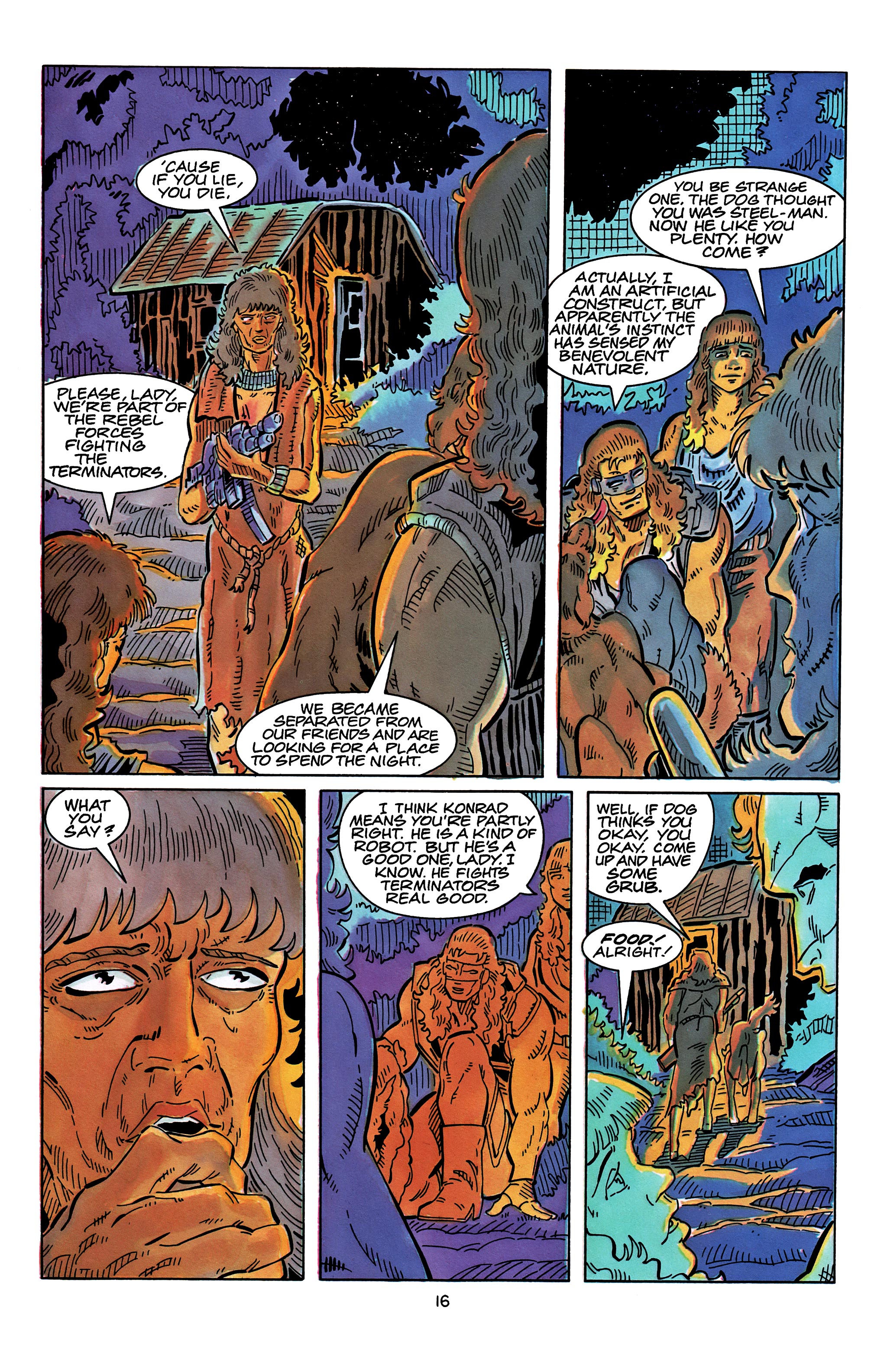 Read online The Terminator (1988) comic -  Issue #9 - 18