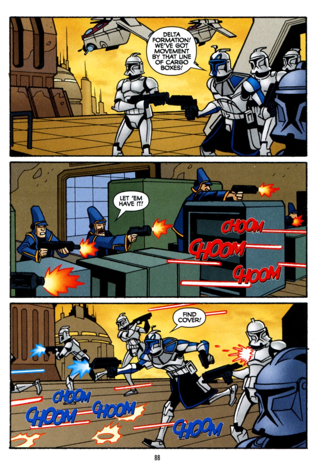Star Wars: The Clone Wars - The Wind Raiders of Taloraan issue Full - Page 86