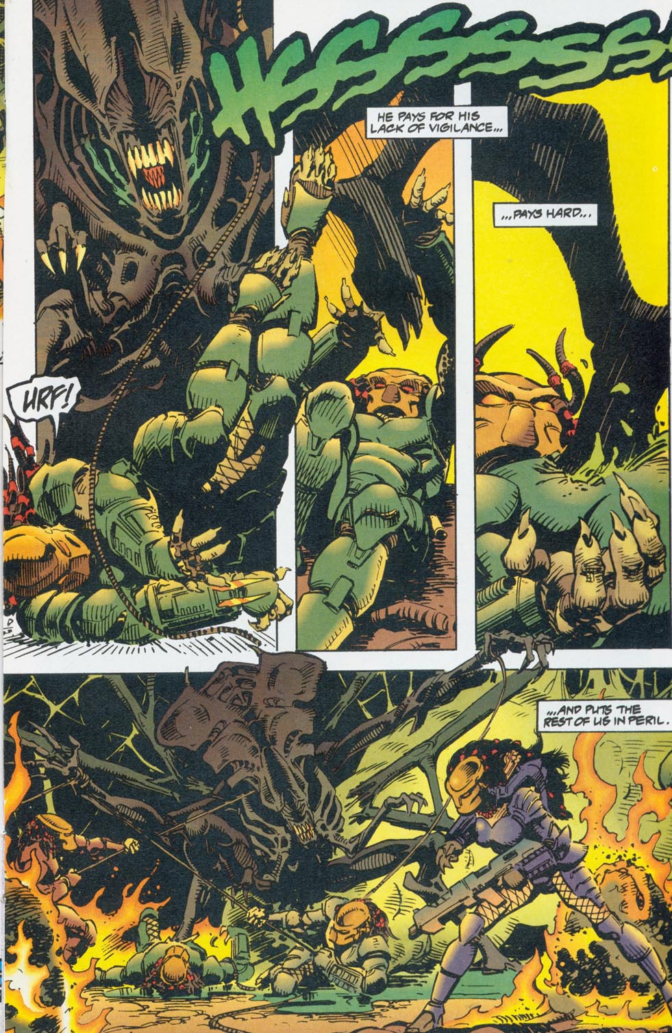 Read online Aliens vs. Predator: War comic -  Issue #0 - 14