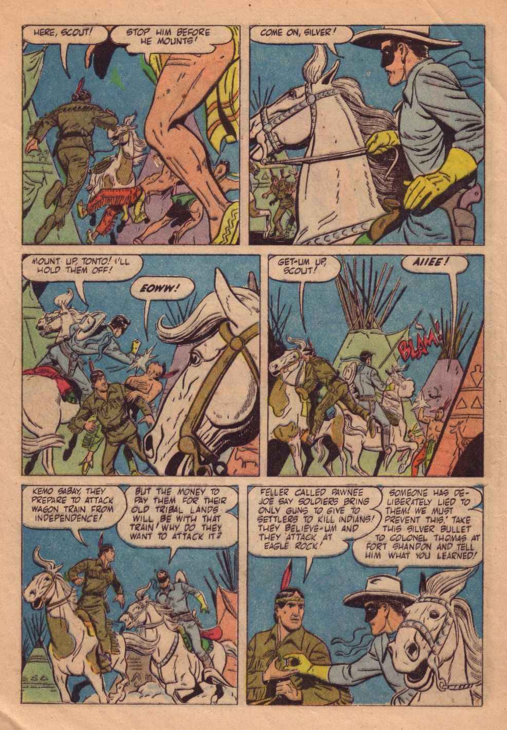 Read online The Lone Ranger (1948) comic -  Issue #45 - 8