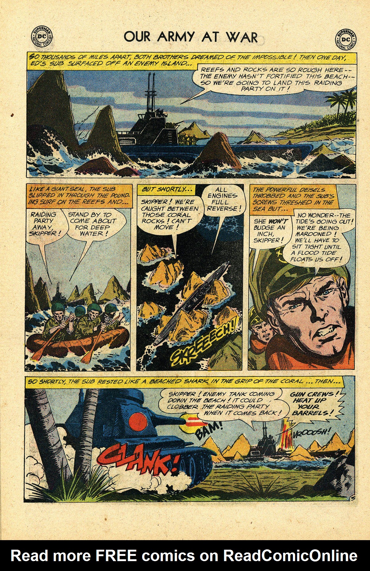 Read online Our Army at War (1952) comic -  Issue #95 - 22
