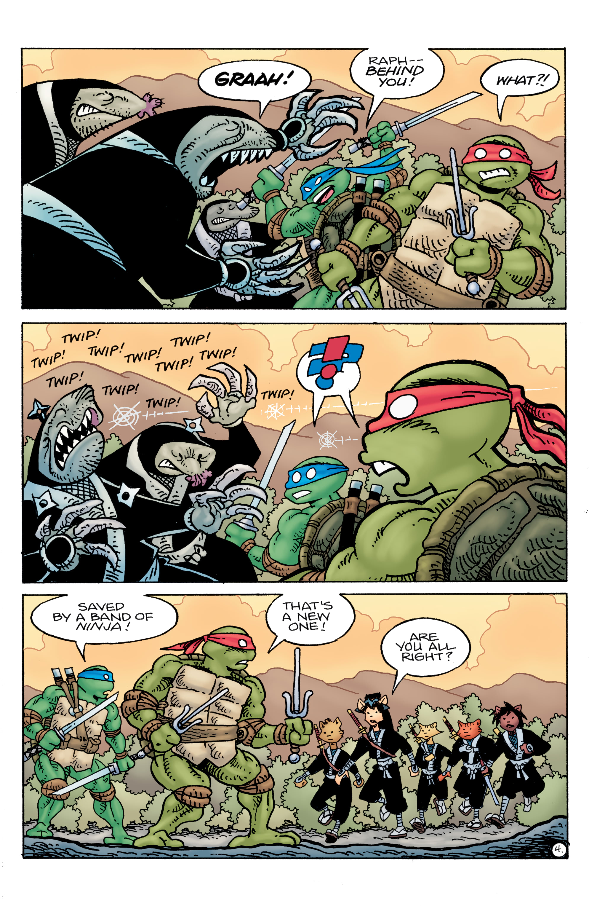 Read online Teenage Mutant Ninja Turtles/Usagi Yojimbo: WhereWhen comic -  Issue #3 - 6