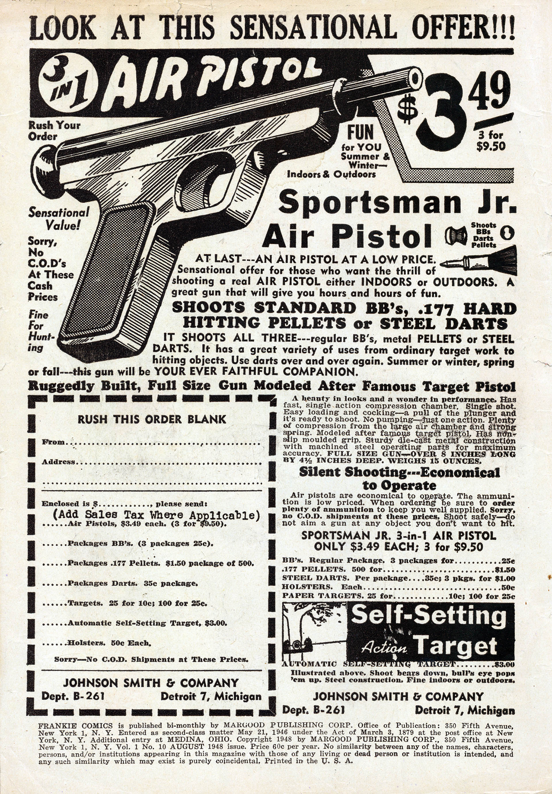 Read online Frankie Comics comic -  Issue #10 - 2