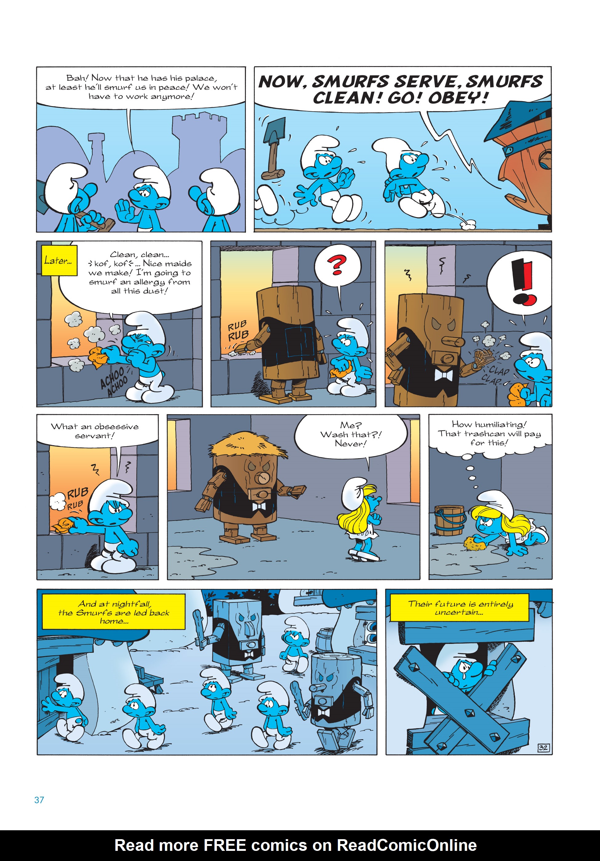 Read online The Smurfs comic -  Issue #23 - 37