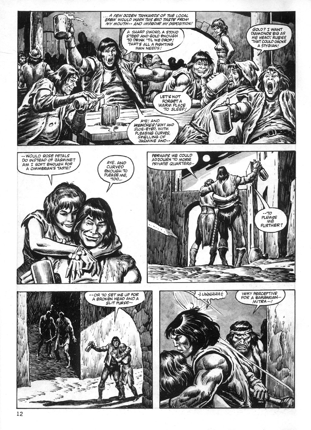 Read online The Savage Sword Of Conan comic -  Issue #95 - 12