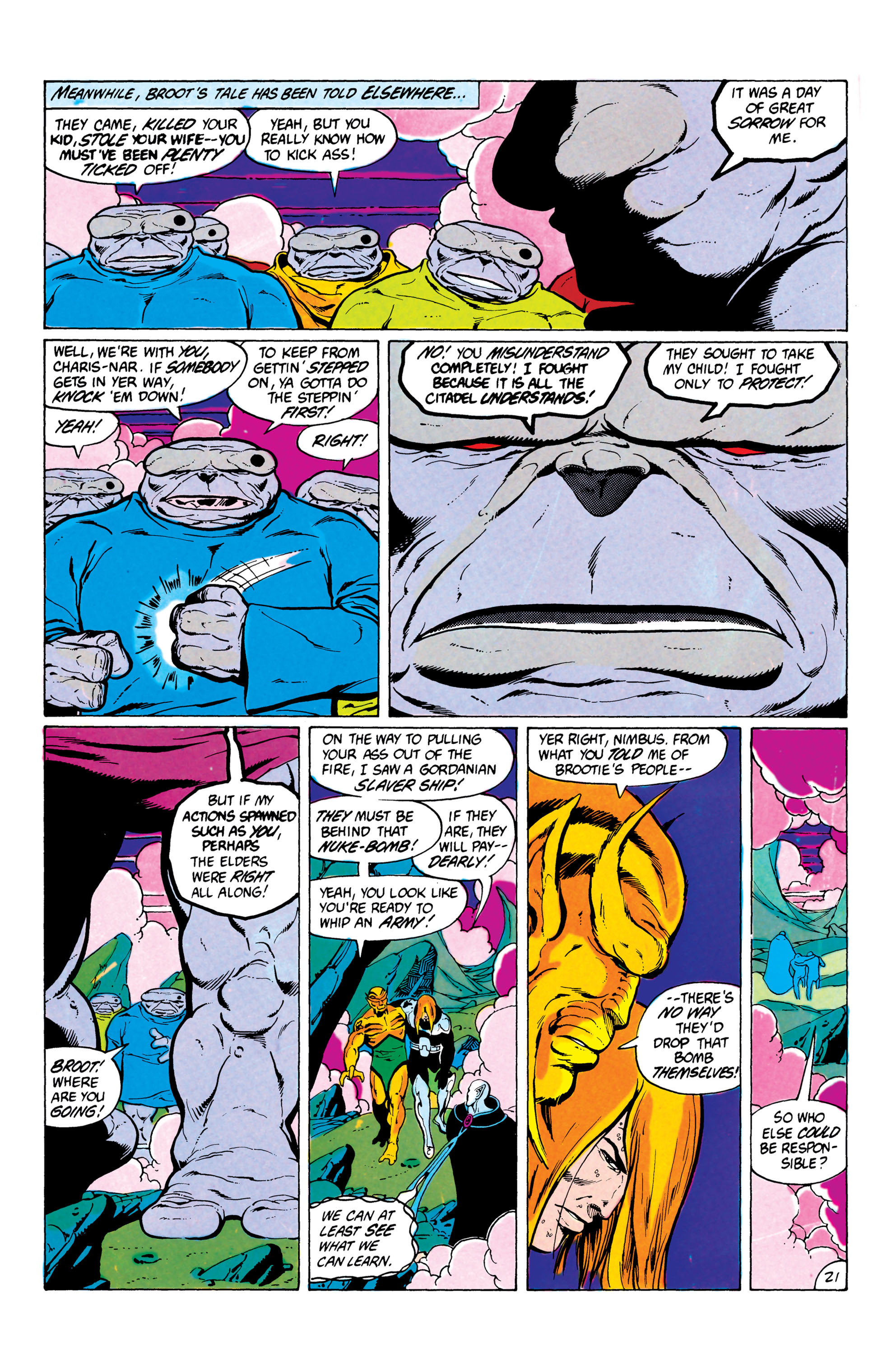 Read online The Omega Men (1983) comic -  Issue #2 - 22