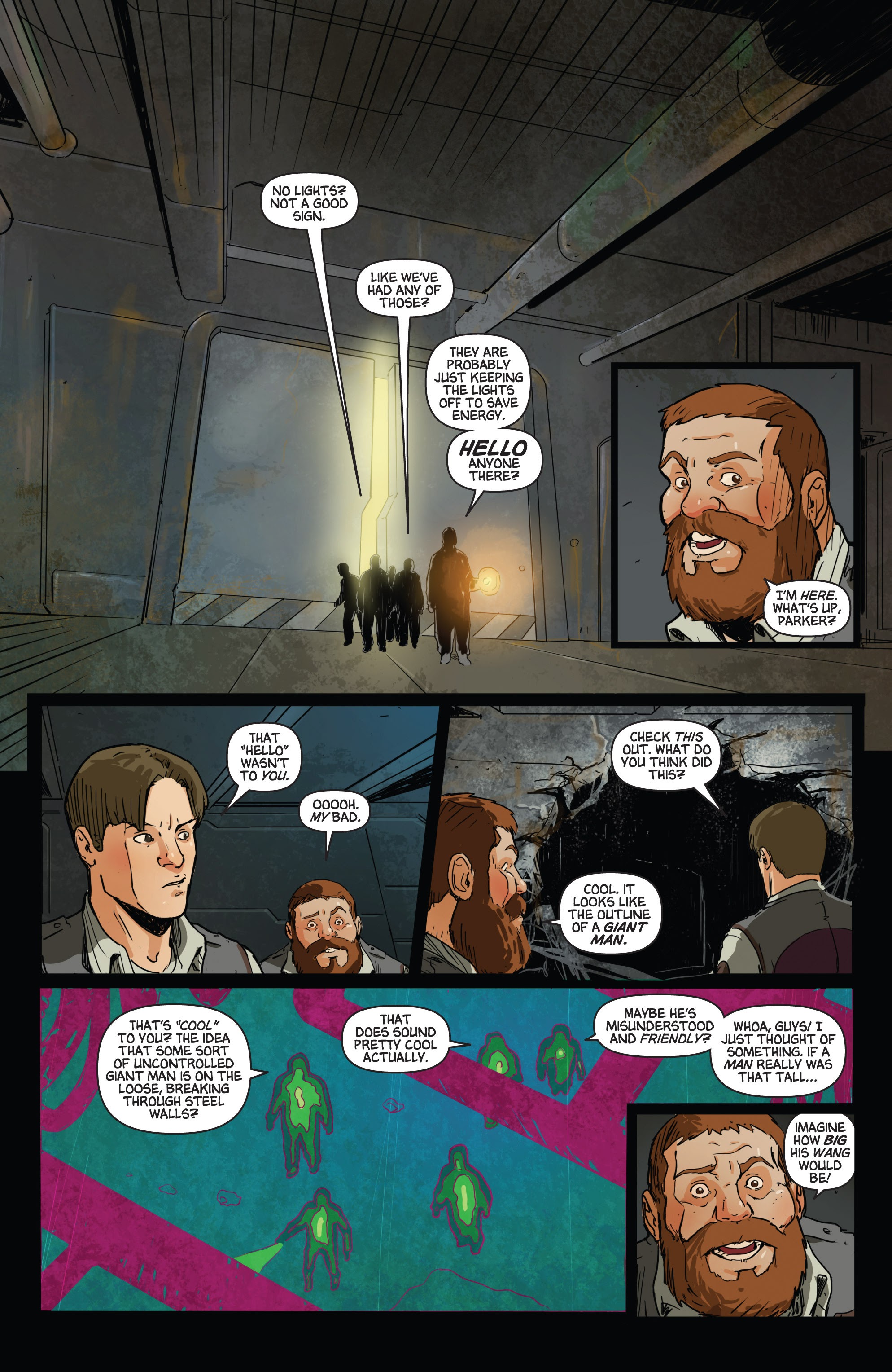 Read online Aliens vs. Parker comic -  Issue #2 - 8