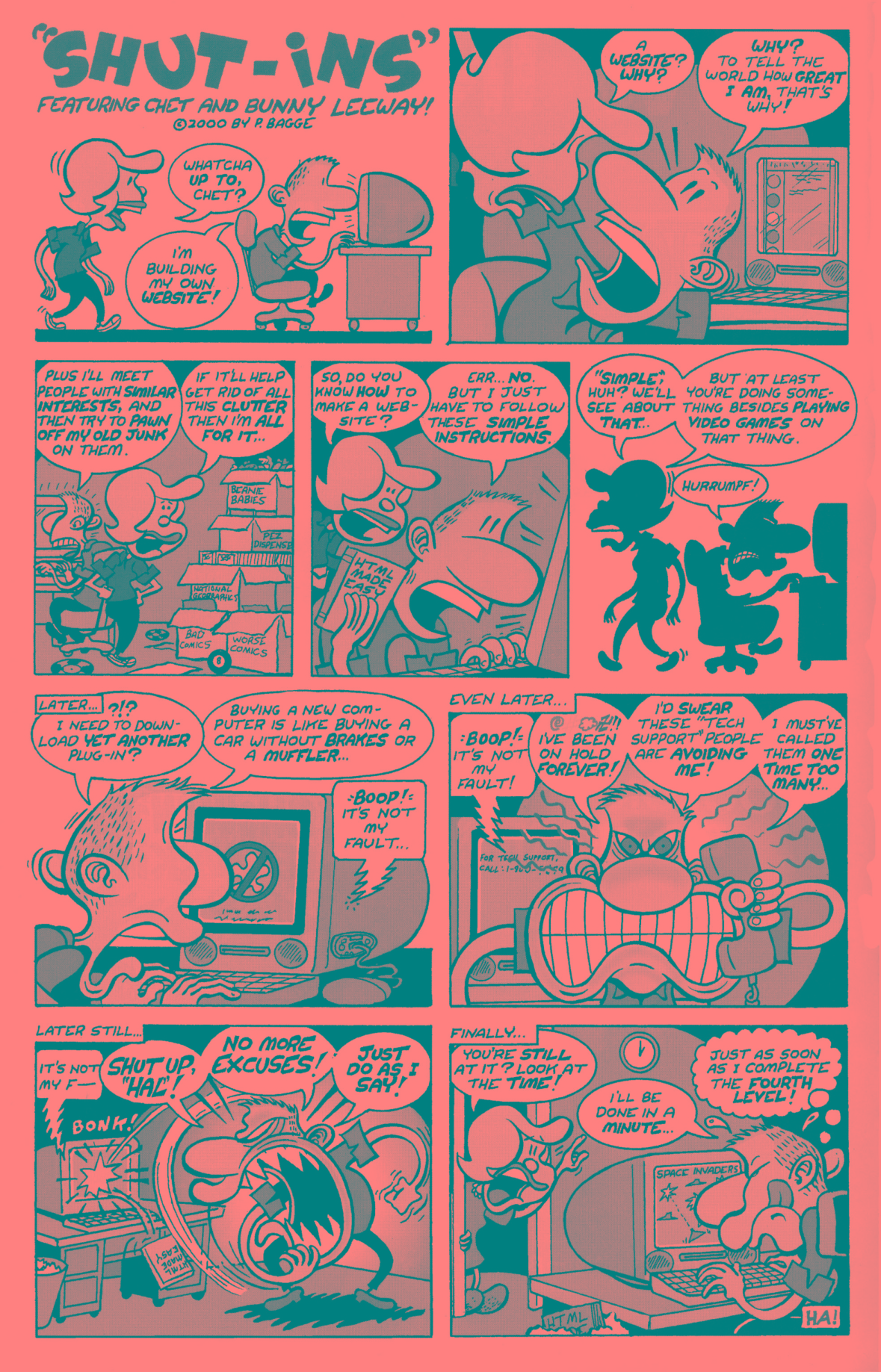 Read online Hate comic -  Issue # _Annual 3 - 16