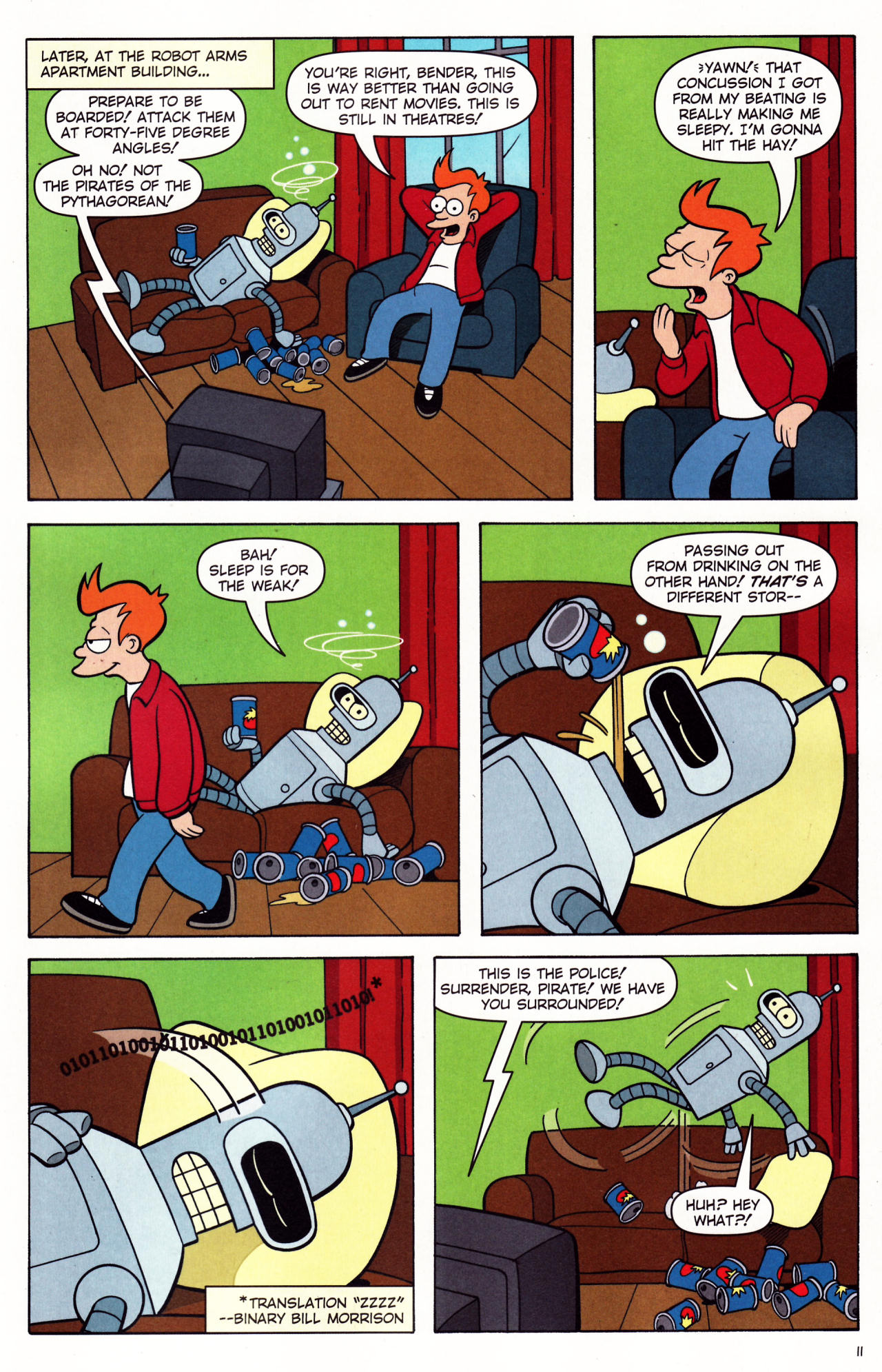 Read online Futurama Comics comic -  Issue #33 - 10
