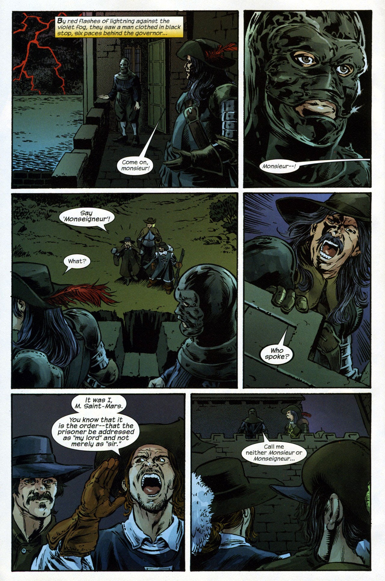 Read online The Man in the Iron Mask comic -  Issue #4 - 22