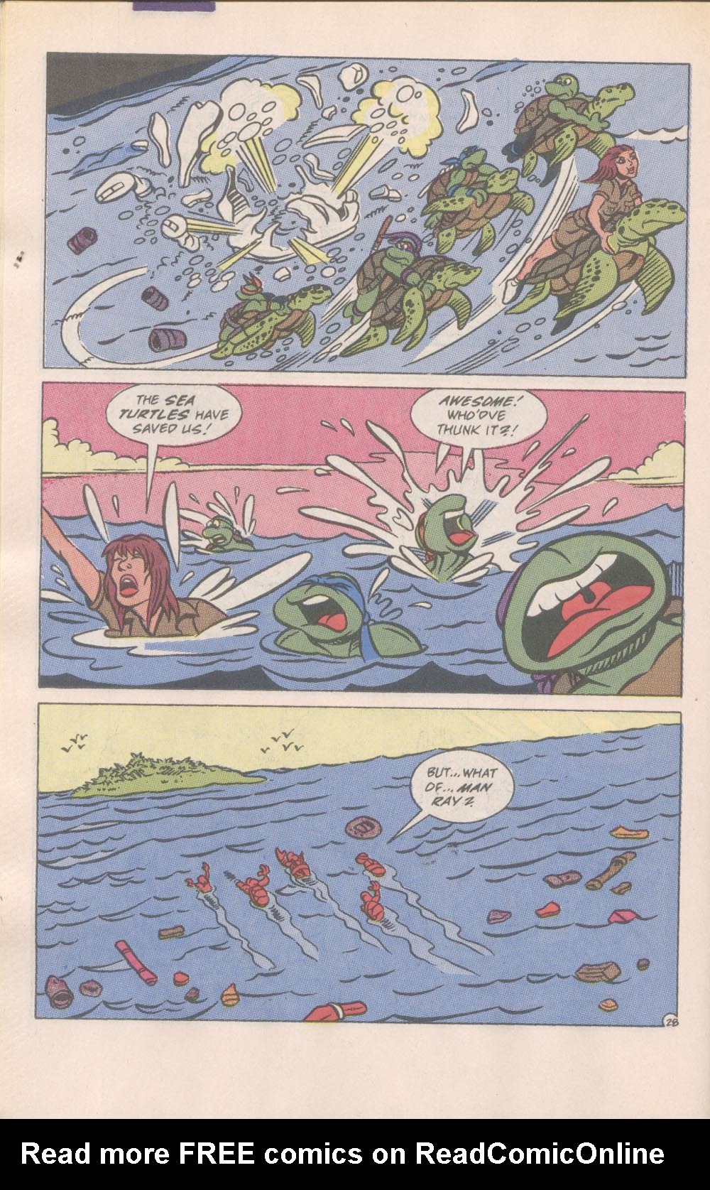 Read online Teenage Mutant Ninja Turtles Adventures (1989) comic -  Issue #16 - 29