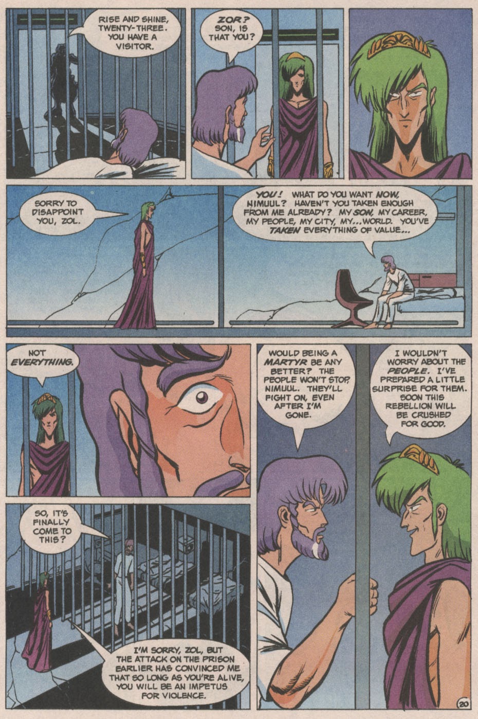 Read online Robotech Genesis: The Legend of Zor comic -  Issue #4 - 21