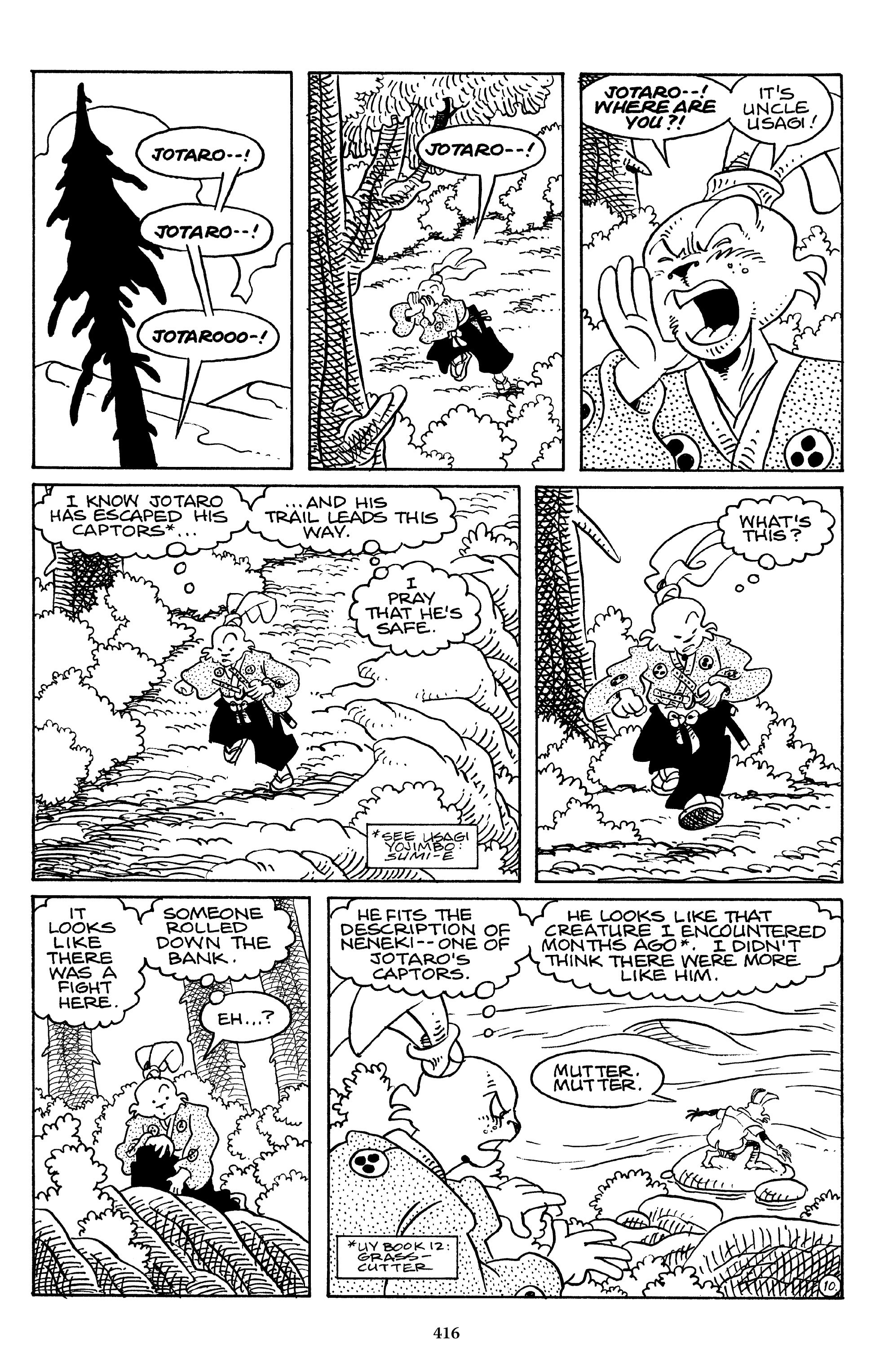 Read online The Usagi Yojimbo Saga comic -  Issue # TPB 4 - 412