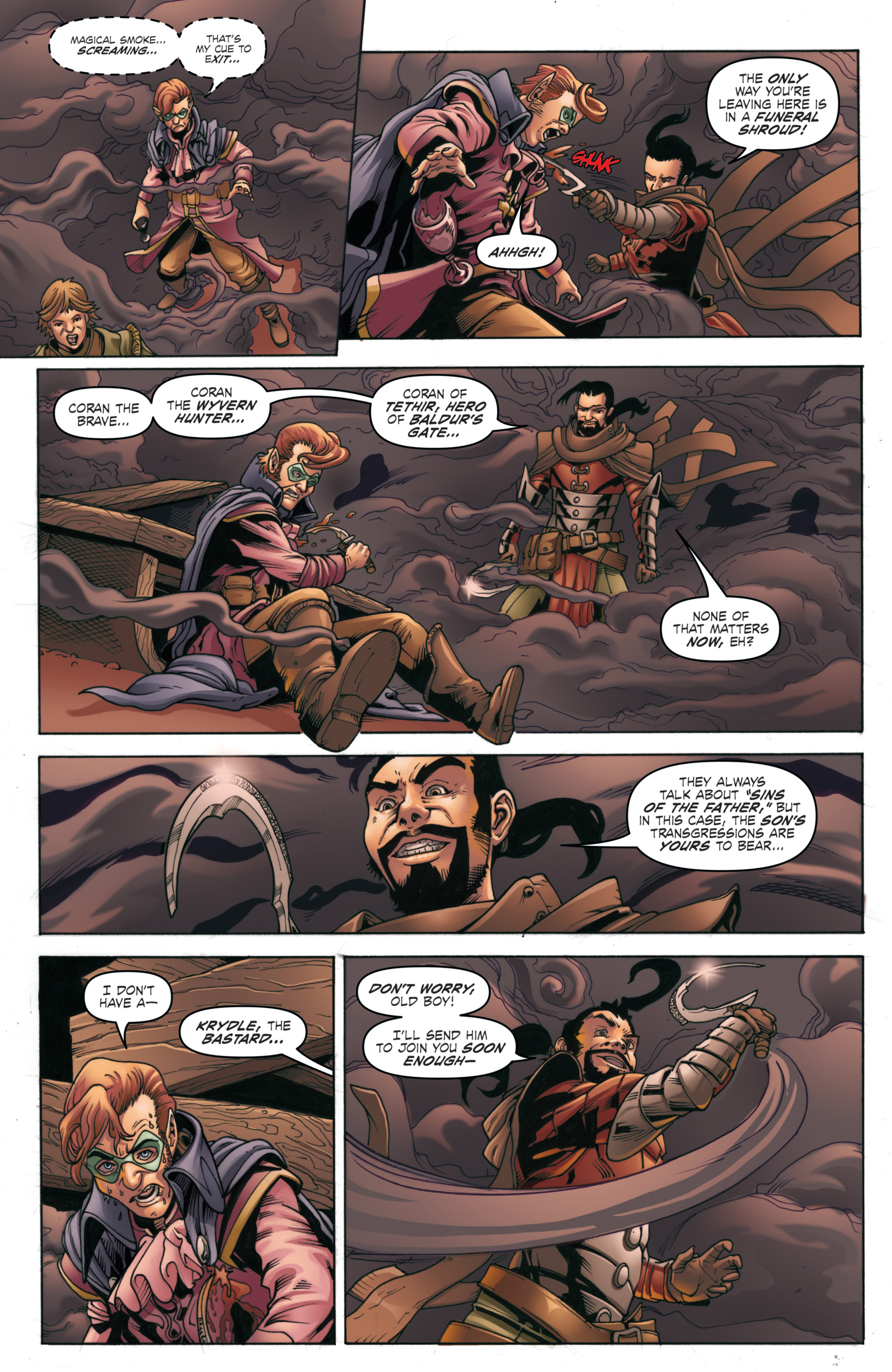 Read online Dungeons & Dragons: Evil At Baldur's Gate comic -  Issue # _TPB - 40