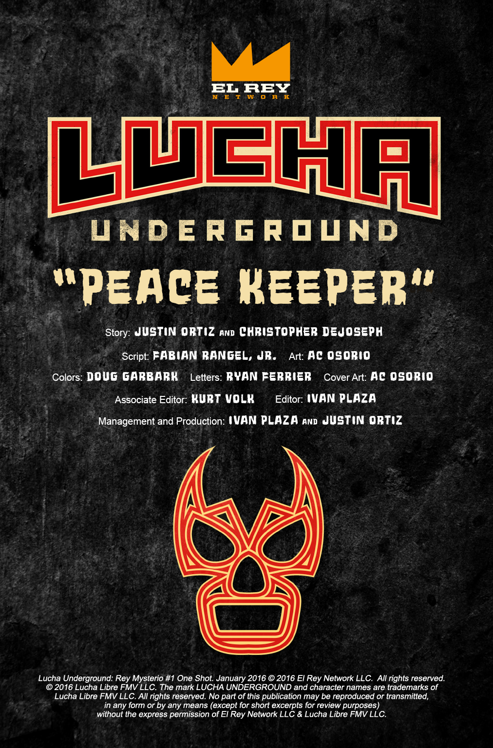 Read online Lucha Underground comic -  Issue #1 - 2