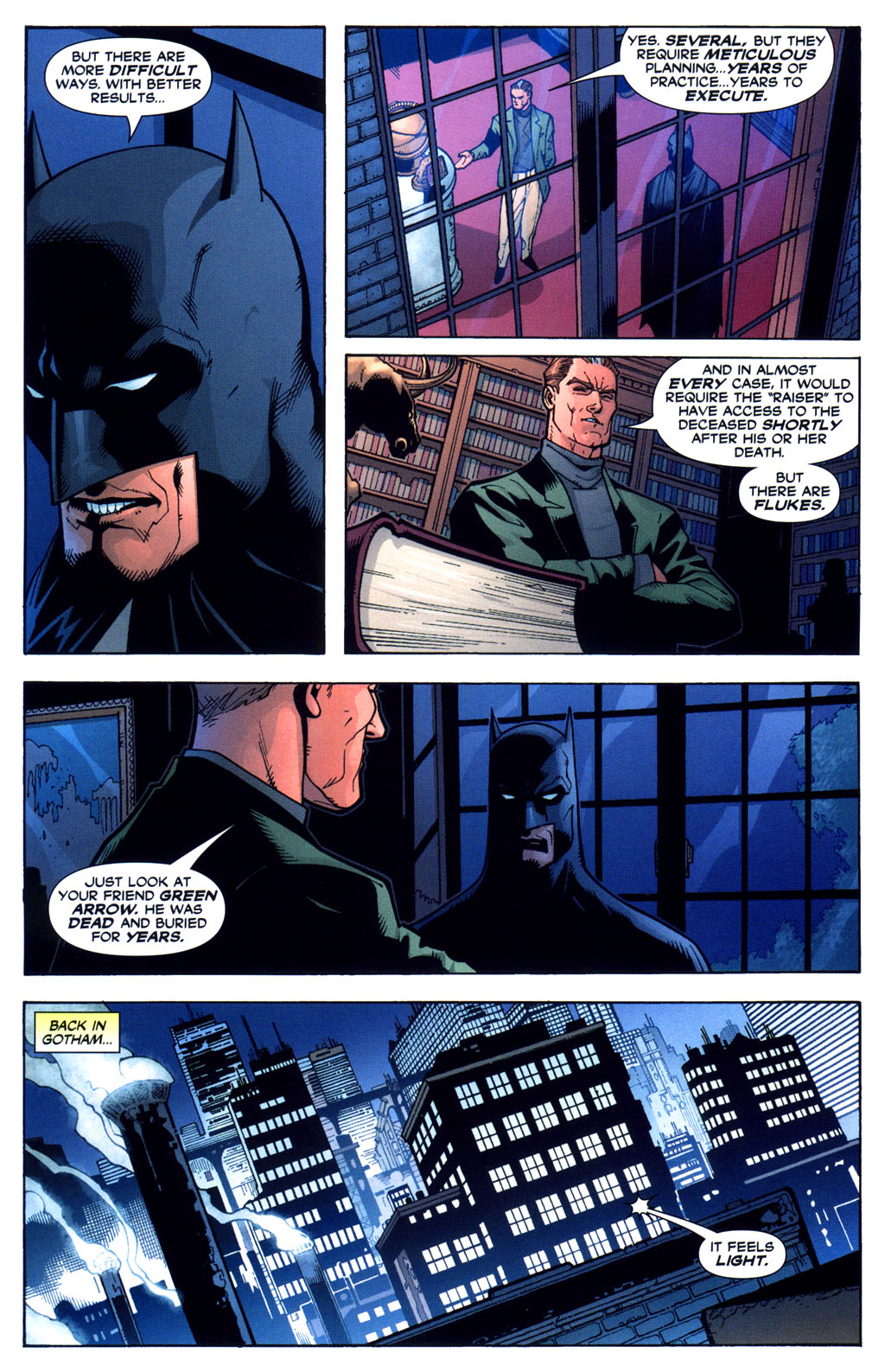 Read online Batman: Under The Hood comic -  Issue #5 - 10