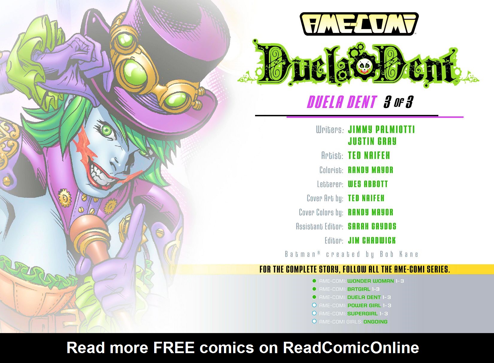 Read online Ame-Comi: Duela Dent comic -  Issue #3 - 2