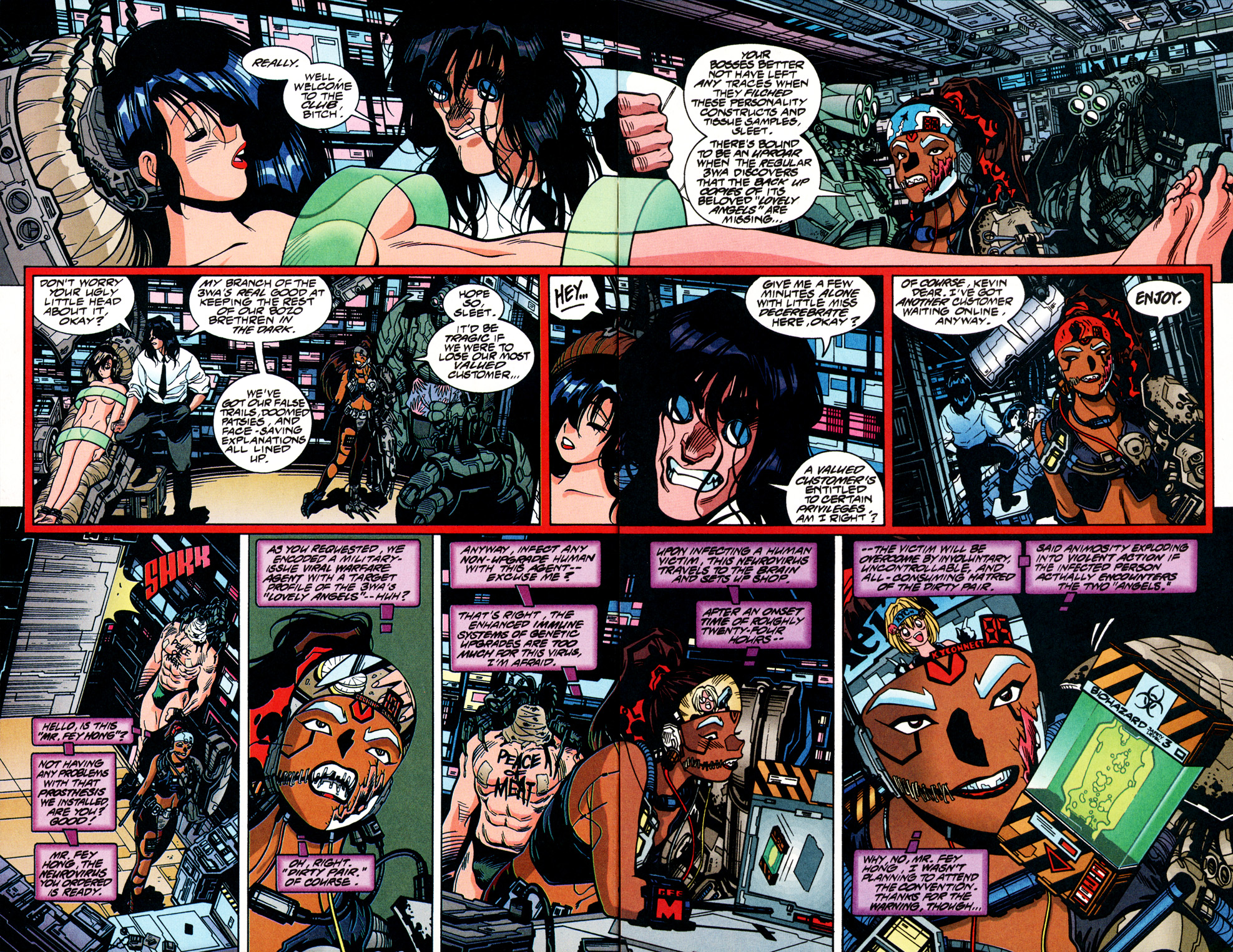 Read online Dirty Pair: Fatal But Not Serious comic -  Issue #2 - 9