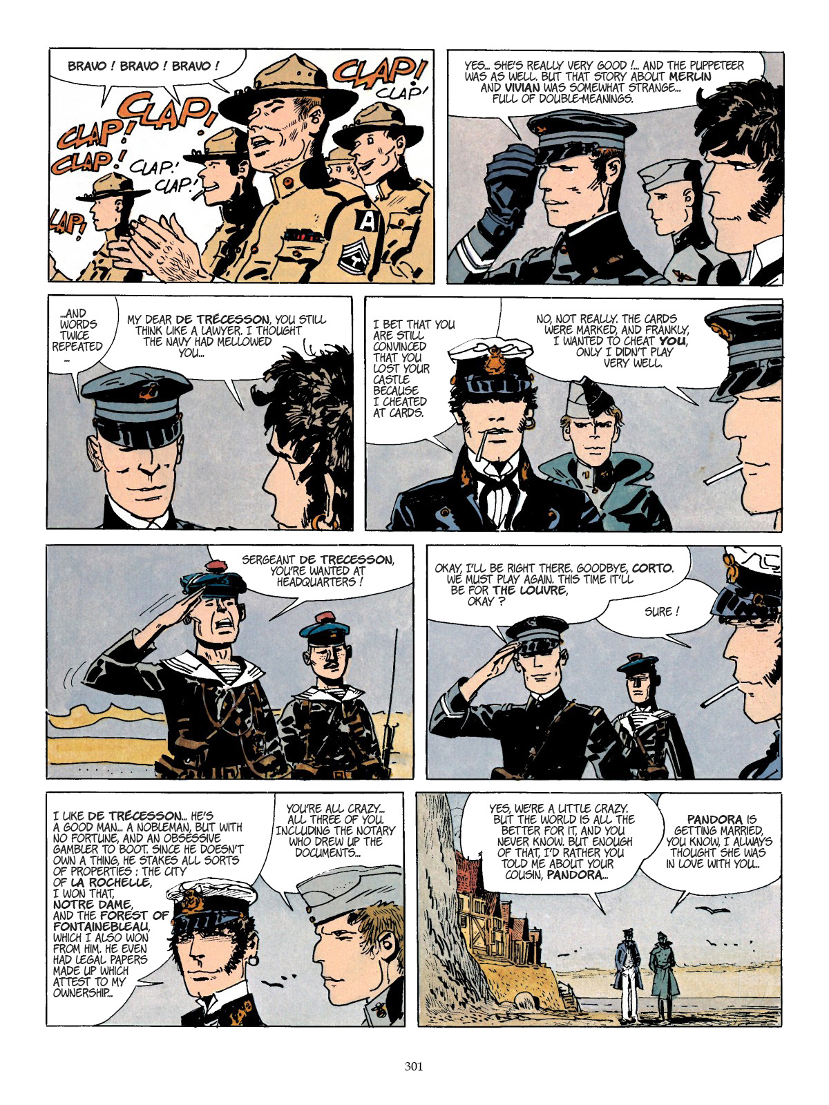 Read online Corto Maltese comic -  Issue # TPB 7 (Part 3) - 84