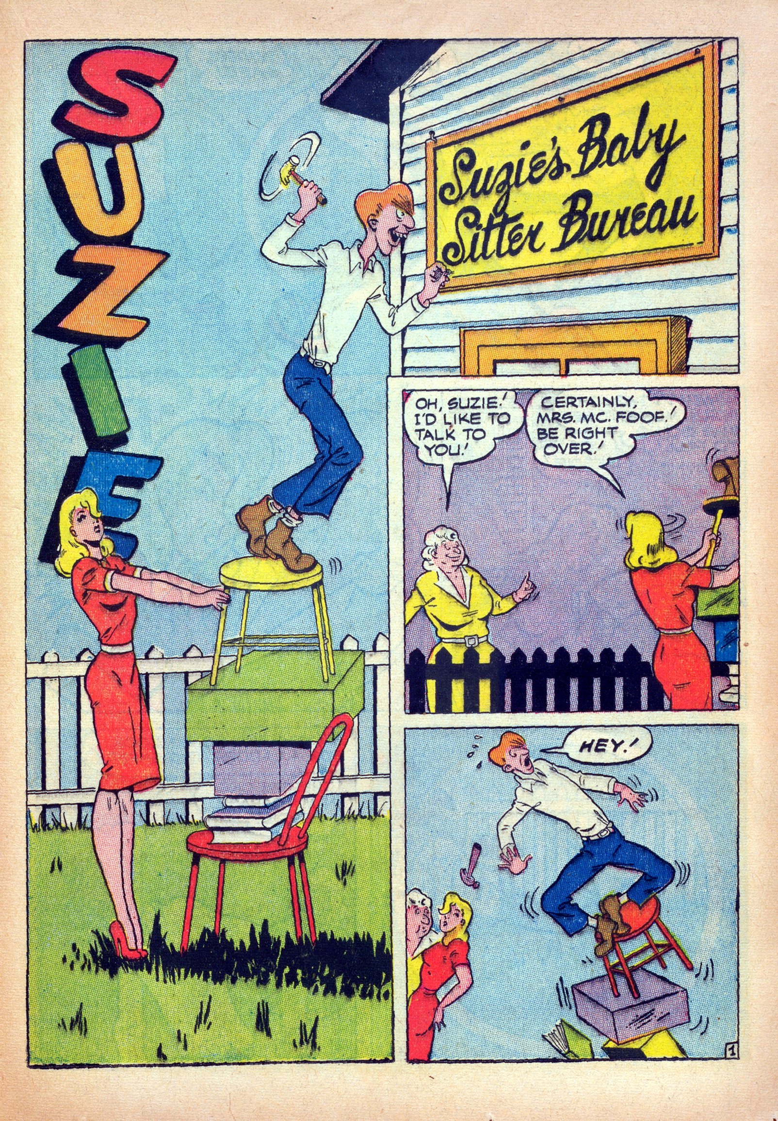 Read online Suzie Comics comic -  Issue #57 - 35