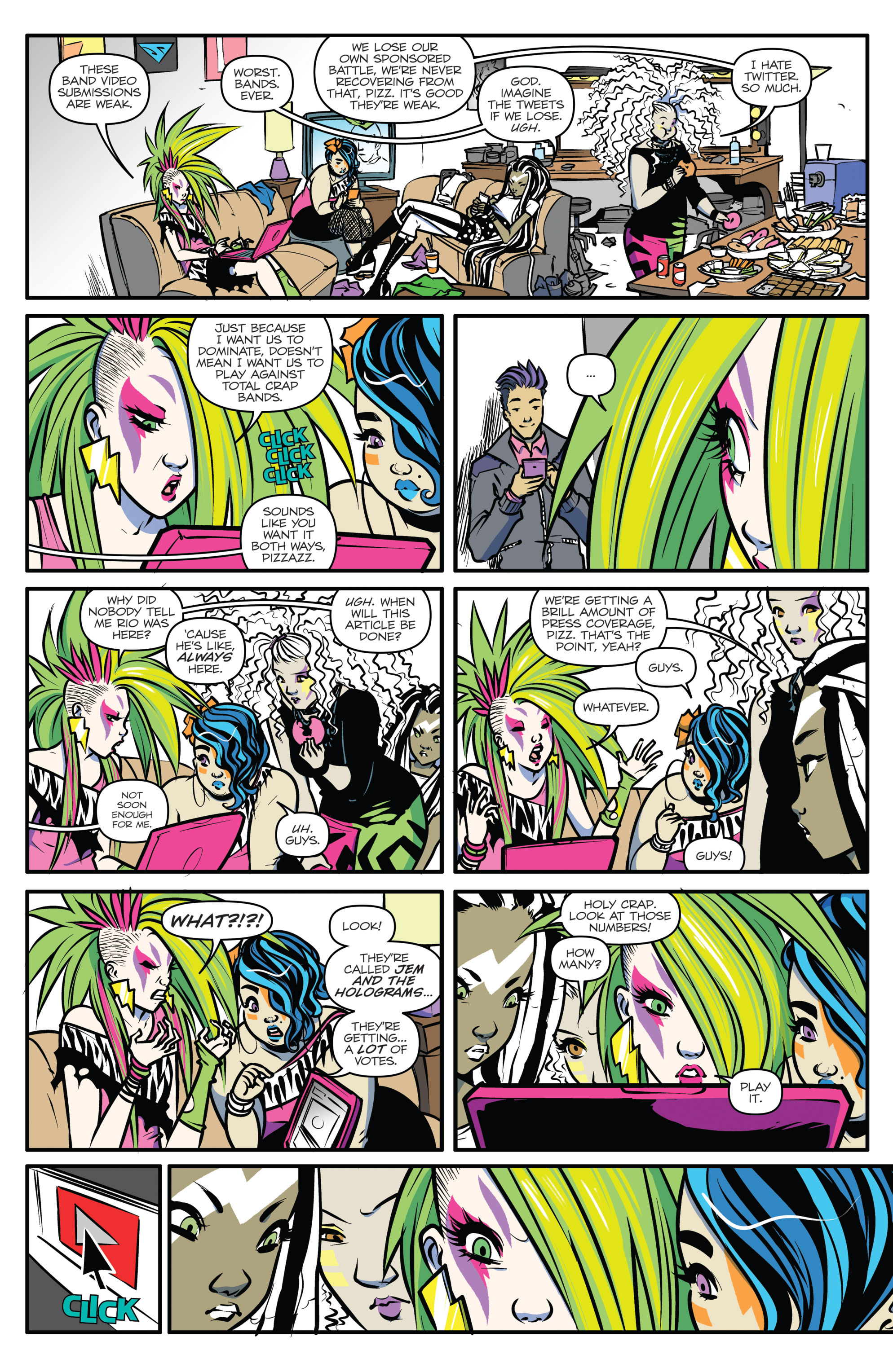 Read online Jem and The Holograms comic -  Issue #2 - 12