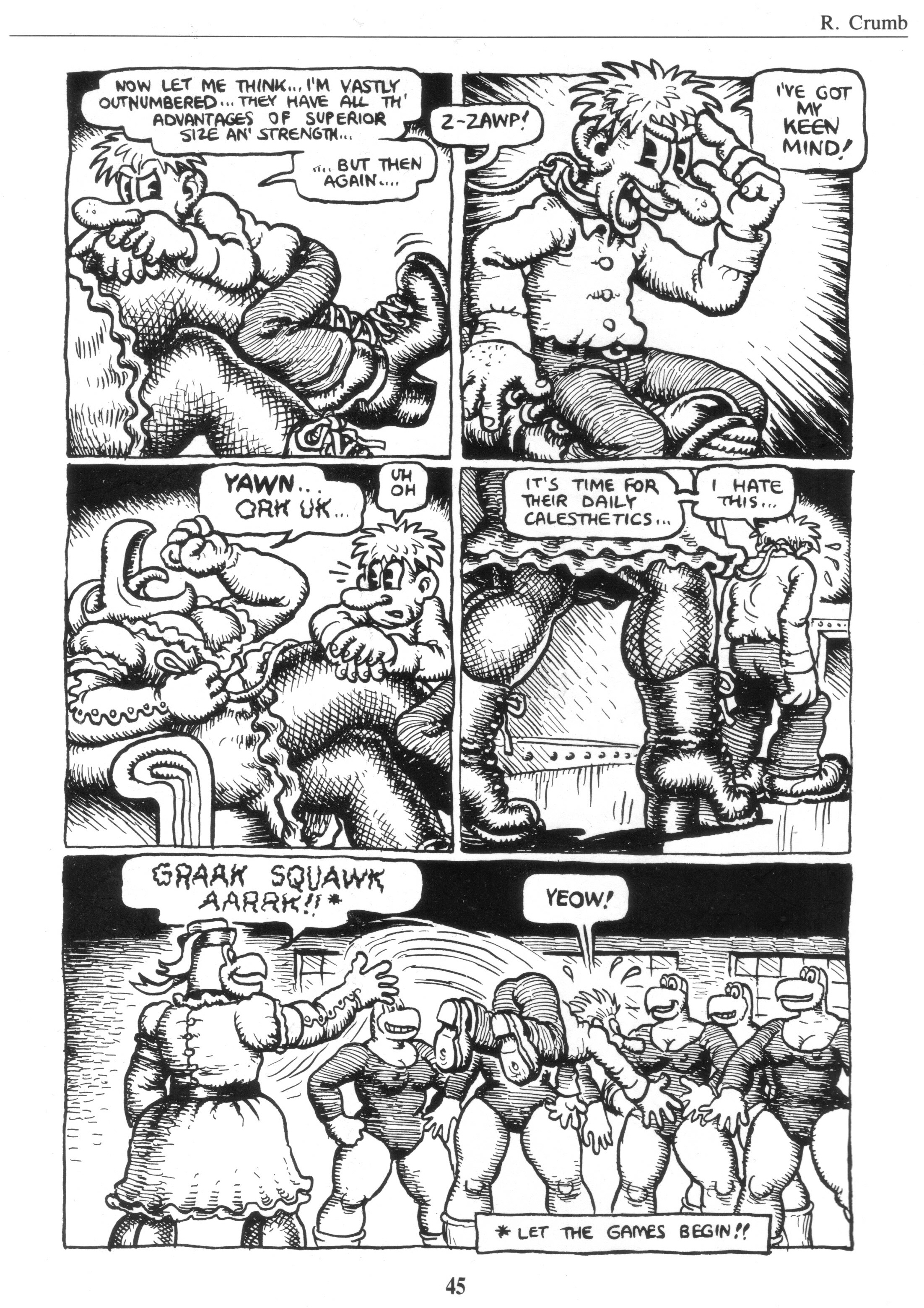 Read online The Complete Crumb Comics comic -  Issue # TPB 8 - 53