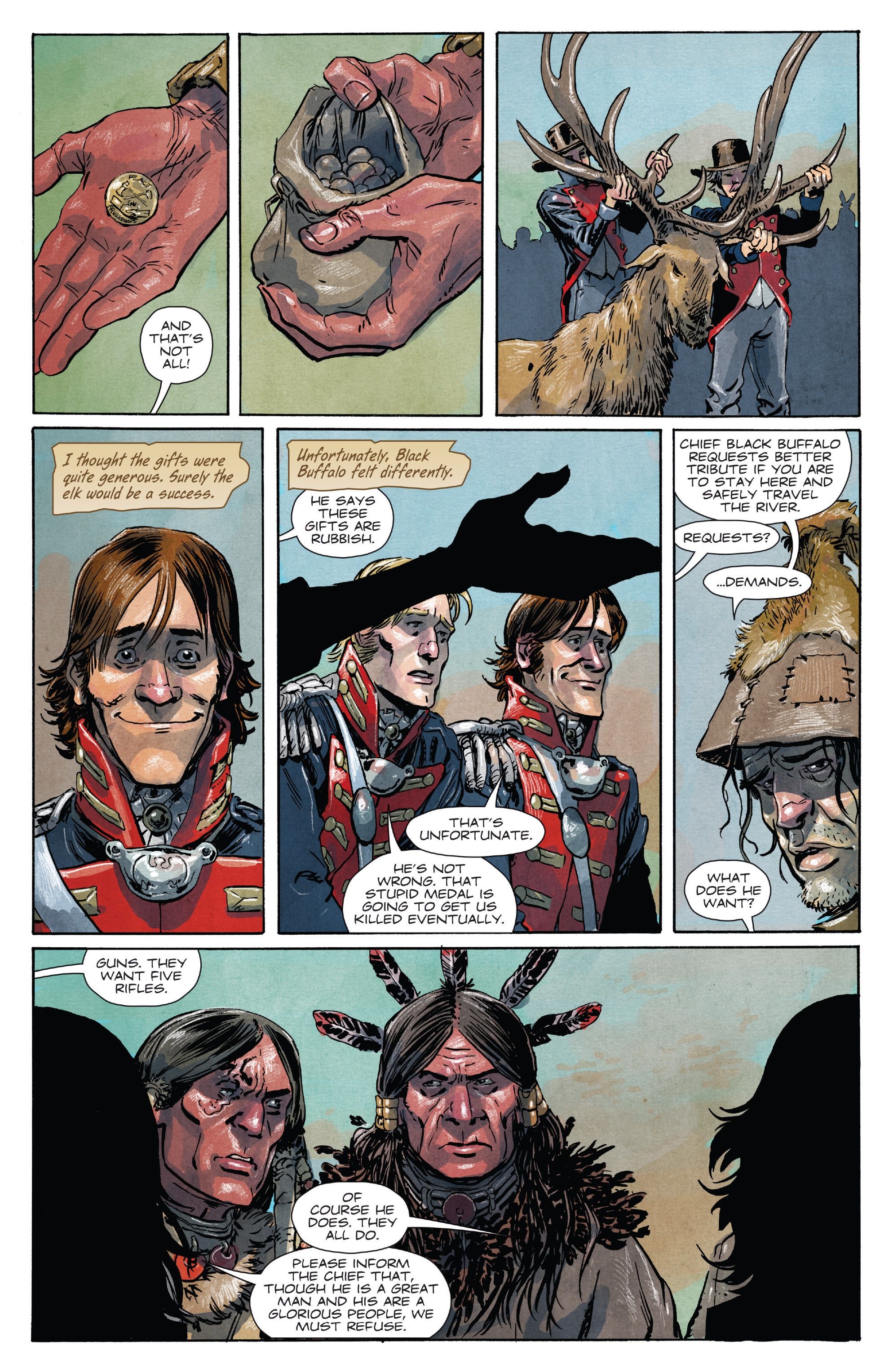 Read online Manifest Destiny comic -  Issue #23 - 13
