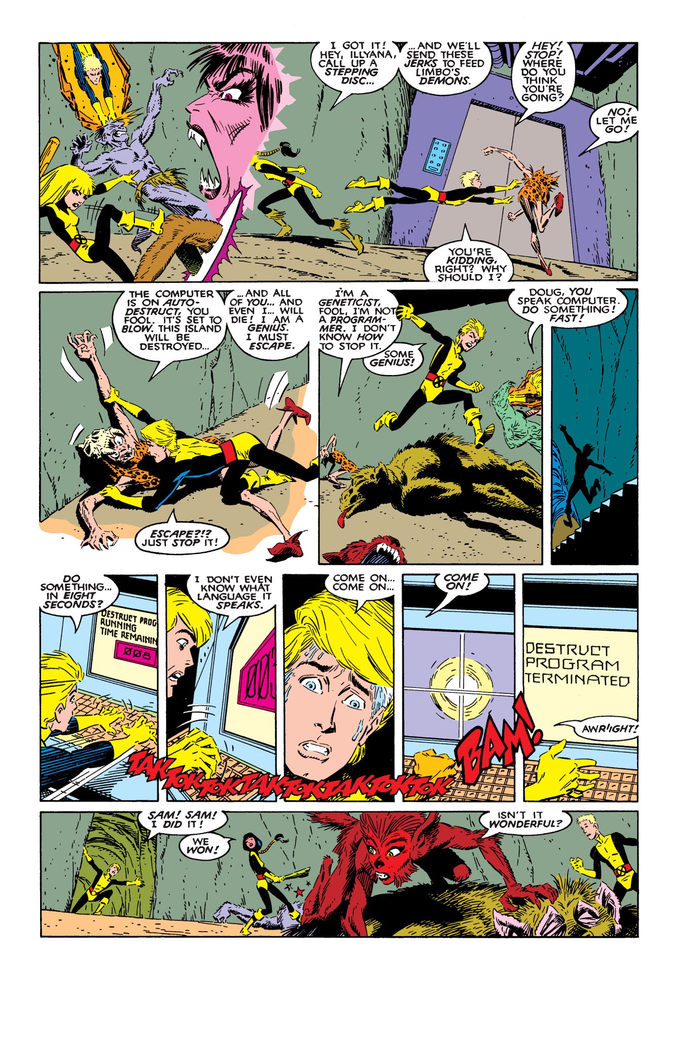 Read online X-Men: Fall of the Mutants comic -  Issue # TPB 1 (Part 4) - 72