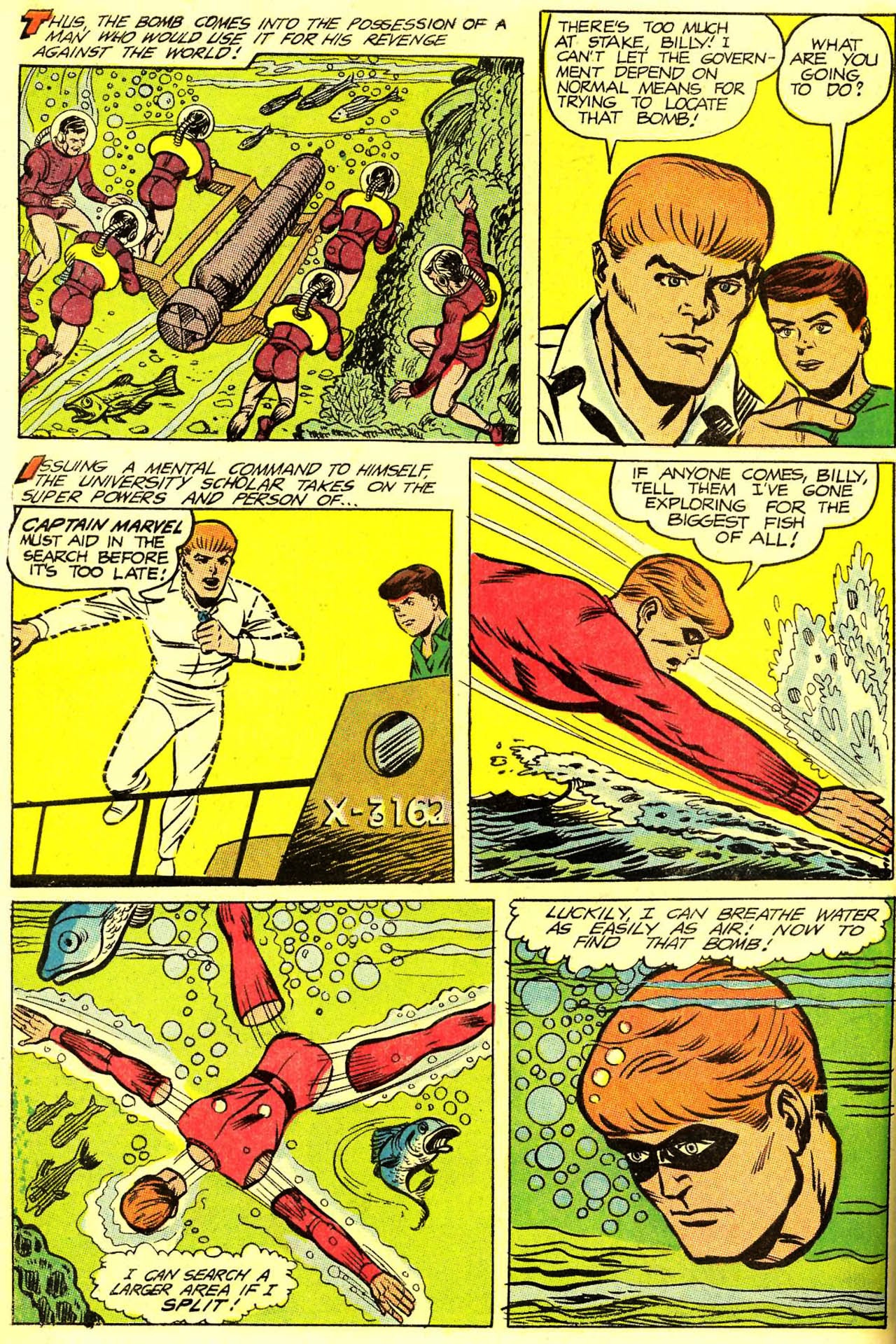Read online Captain Marvel (1966) comic -  Issue #3 - 32