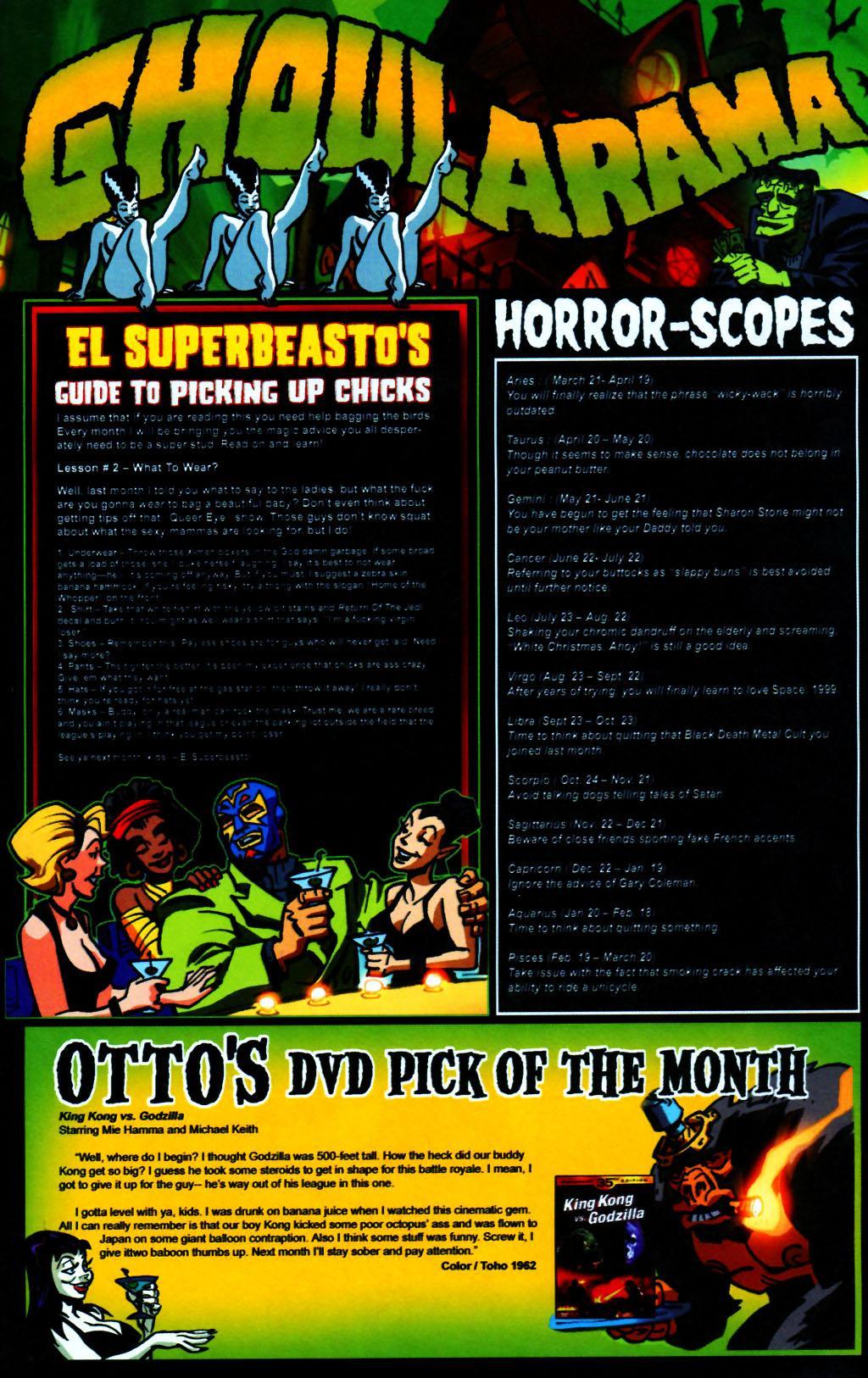 Read online Rob Zombie's Spookshow International comic -  Issue #5 - 21