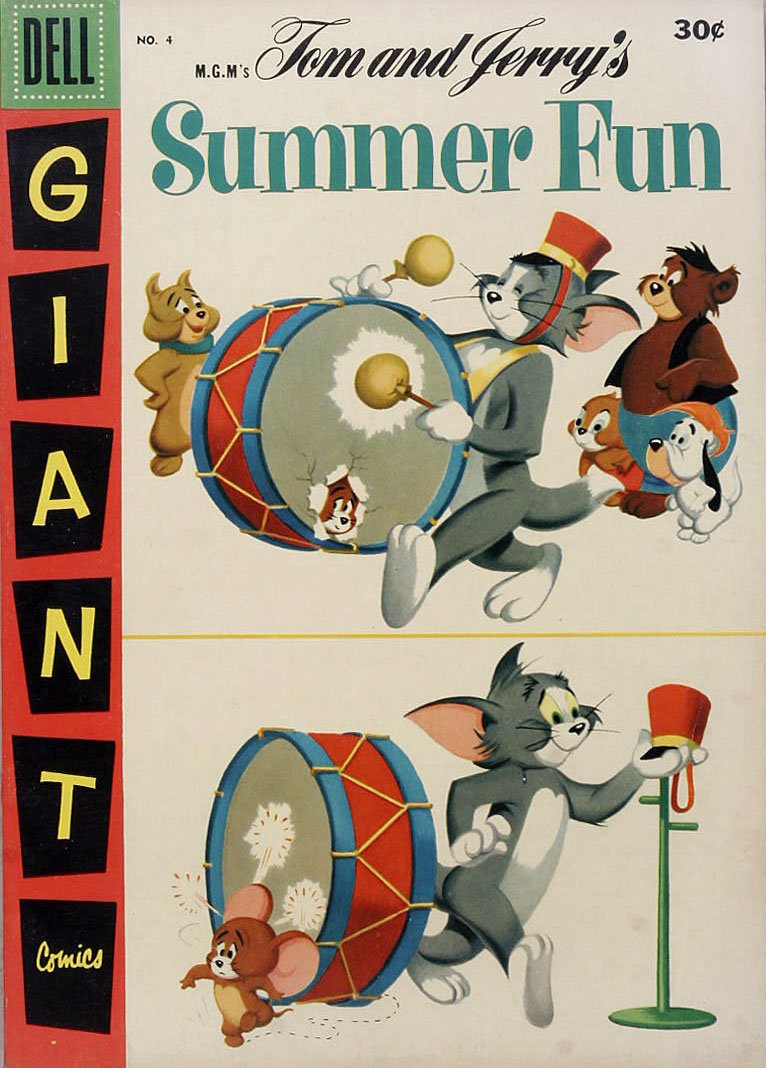 Read online Tom and Jerry's Summer Fun comic -  Issue #4 - 2