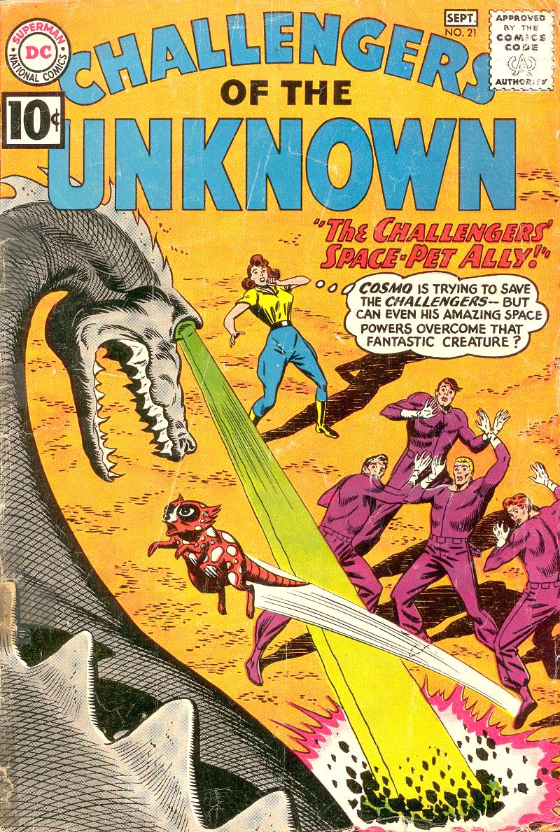 Challengers of the Unknown (1958) Issue #21 #21 - English 1