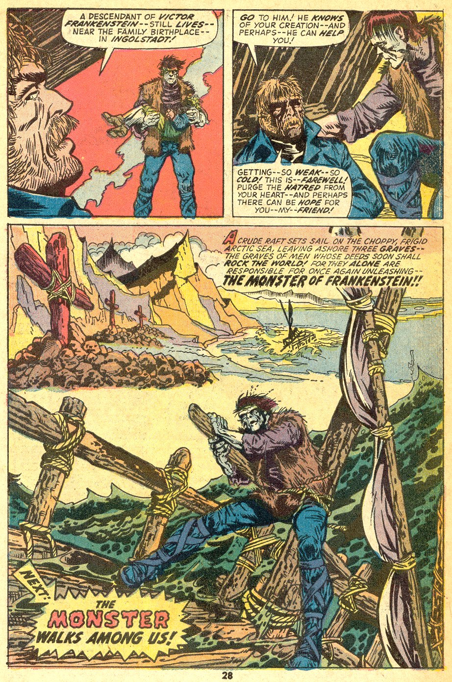 Read online Frankenstein (1973) comic -  Issue #4 - 21