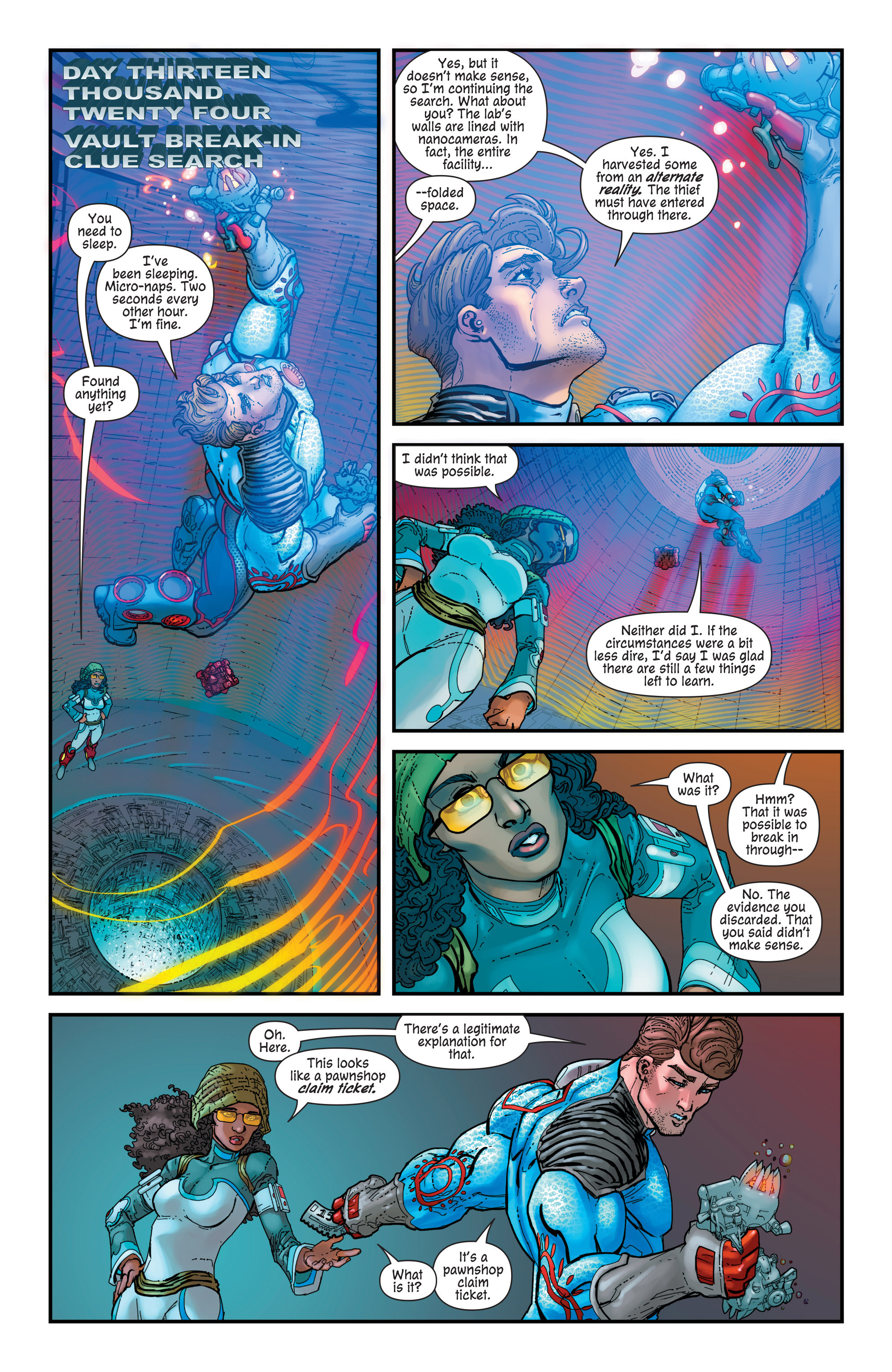 Read online The Infinite Adventures of Jonas Quantum comic -  Issue #1 - 11