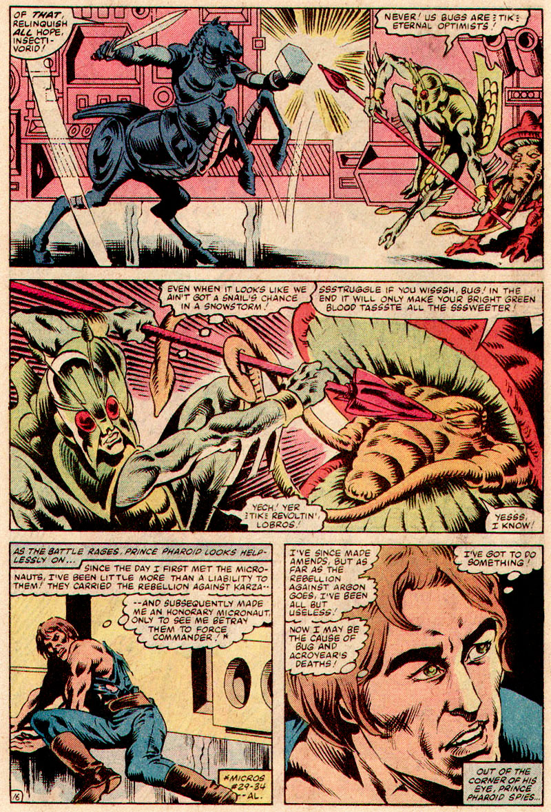 Read online Micronauts (1979) comic -  Issue #47 - 17