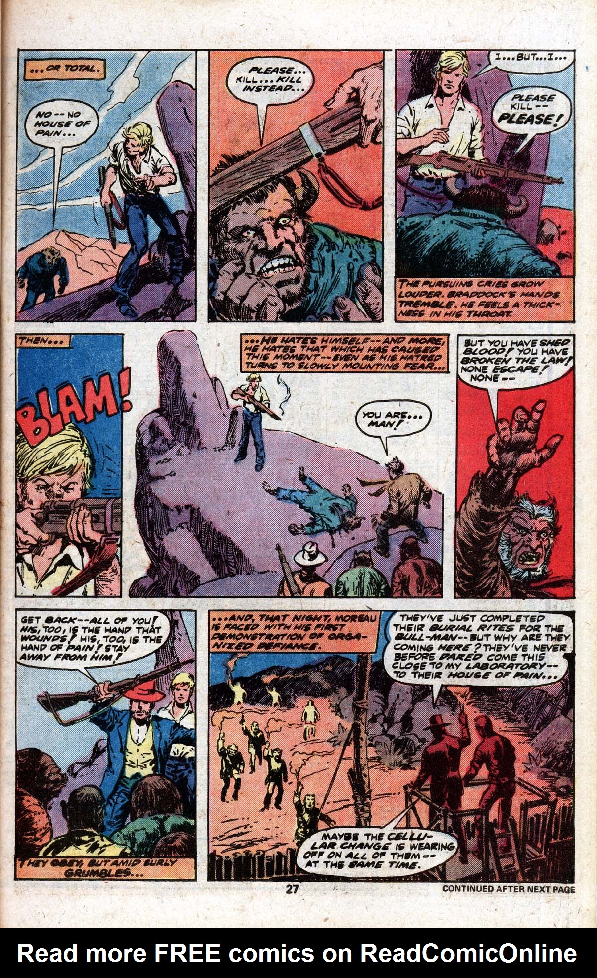 Read online The Island of Dr. Moreau (1977) comic -  Issue # Full - 23