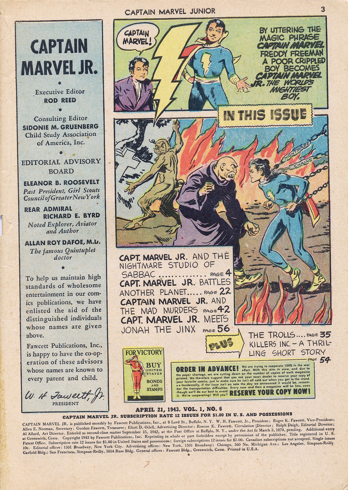 Read online Captain Marvel, Jr. comic -  Issue #6 - 2