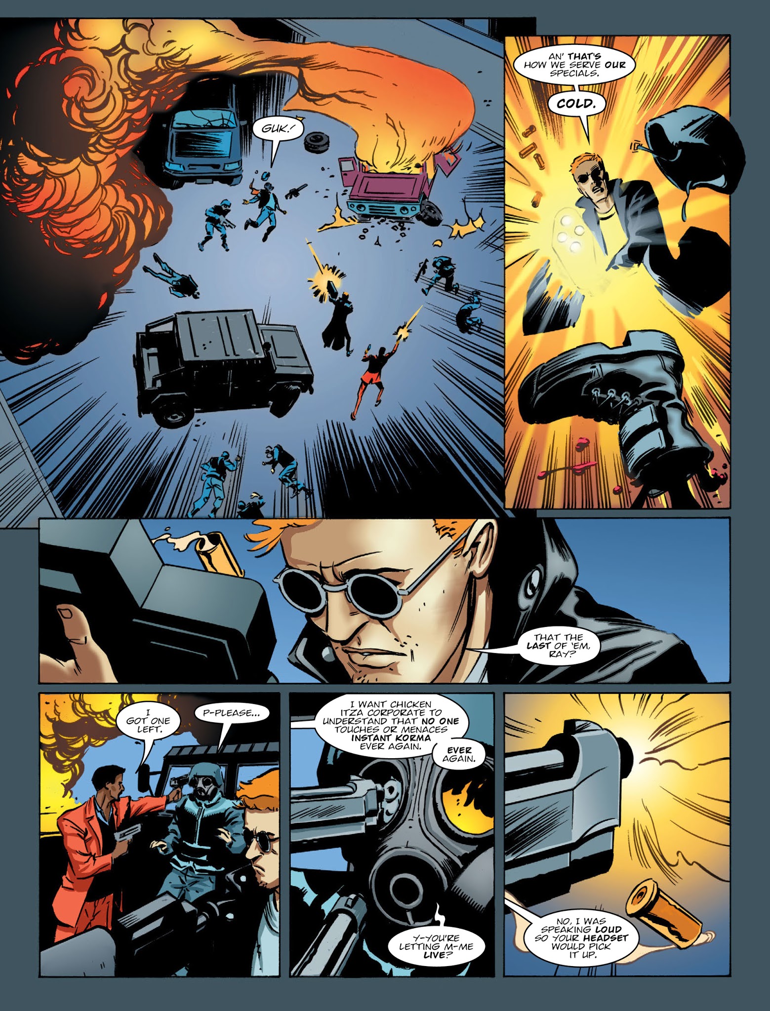 Read online 2000 AD comic -  Issue #2055 - 23