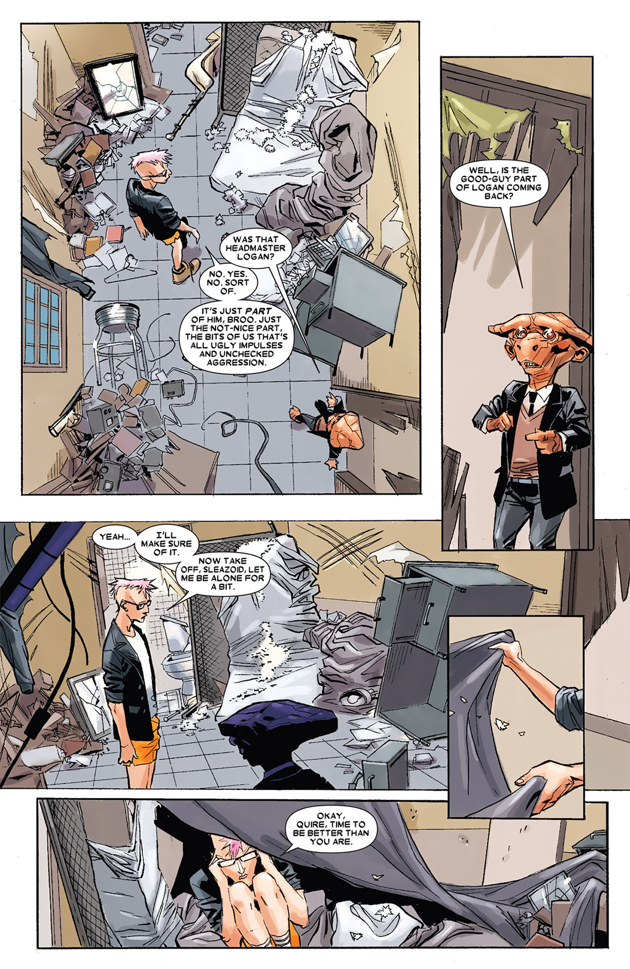 Read online Wolverine and the X-Men: Alpha & Omega comic -  Issue #3 - 14