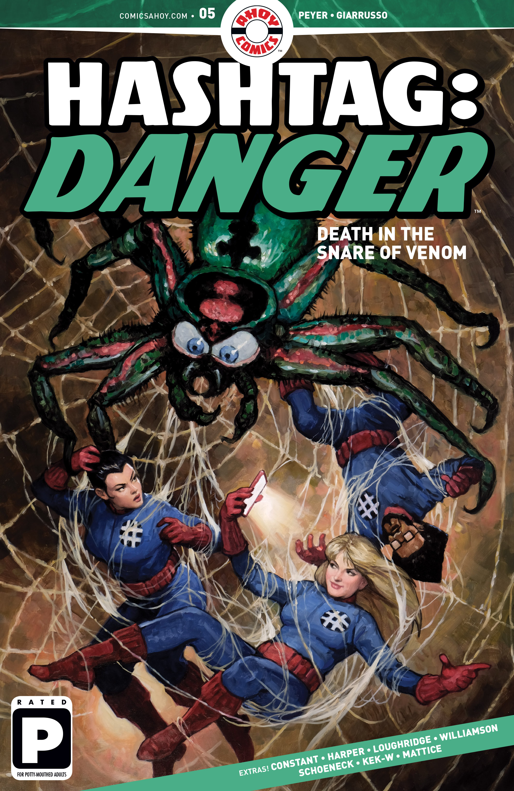 Read online Hashtag Danger comic -  Issue #5 - 1