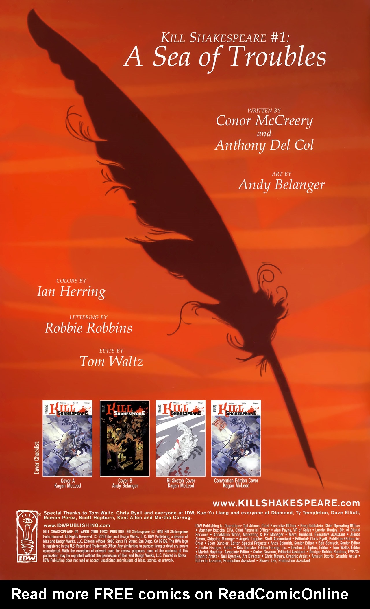 Read online Kill Shakespeare comic -  Issue #1 - 3