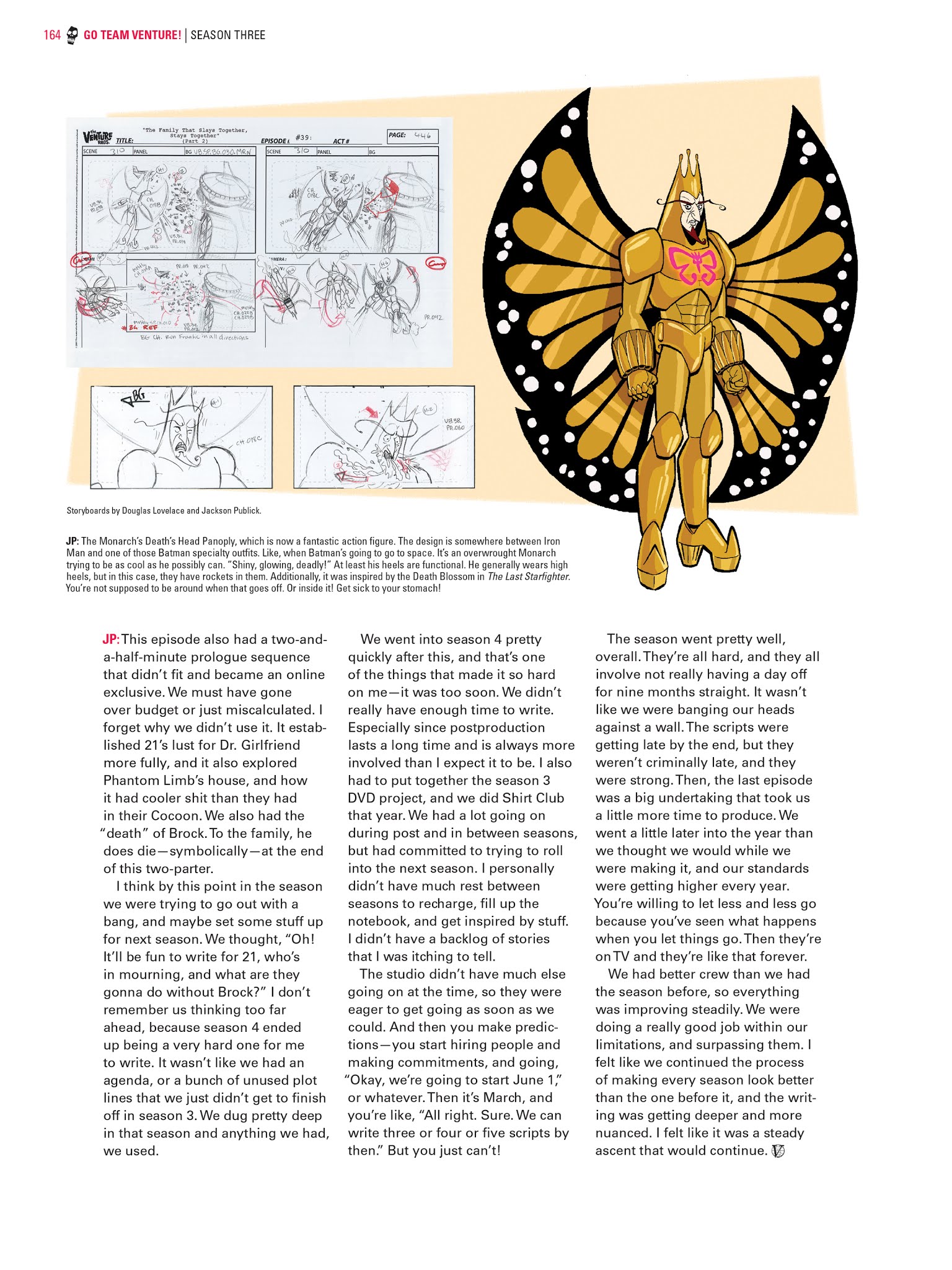 Read online Go Team Venture!: The Art and Making of The Venture Bros. comic -  Issue # TPB (Part 2) - 63